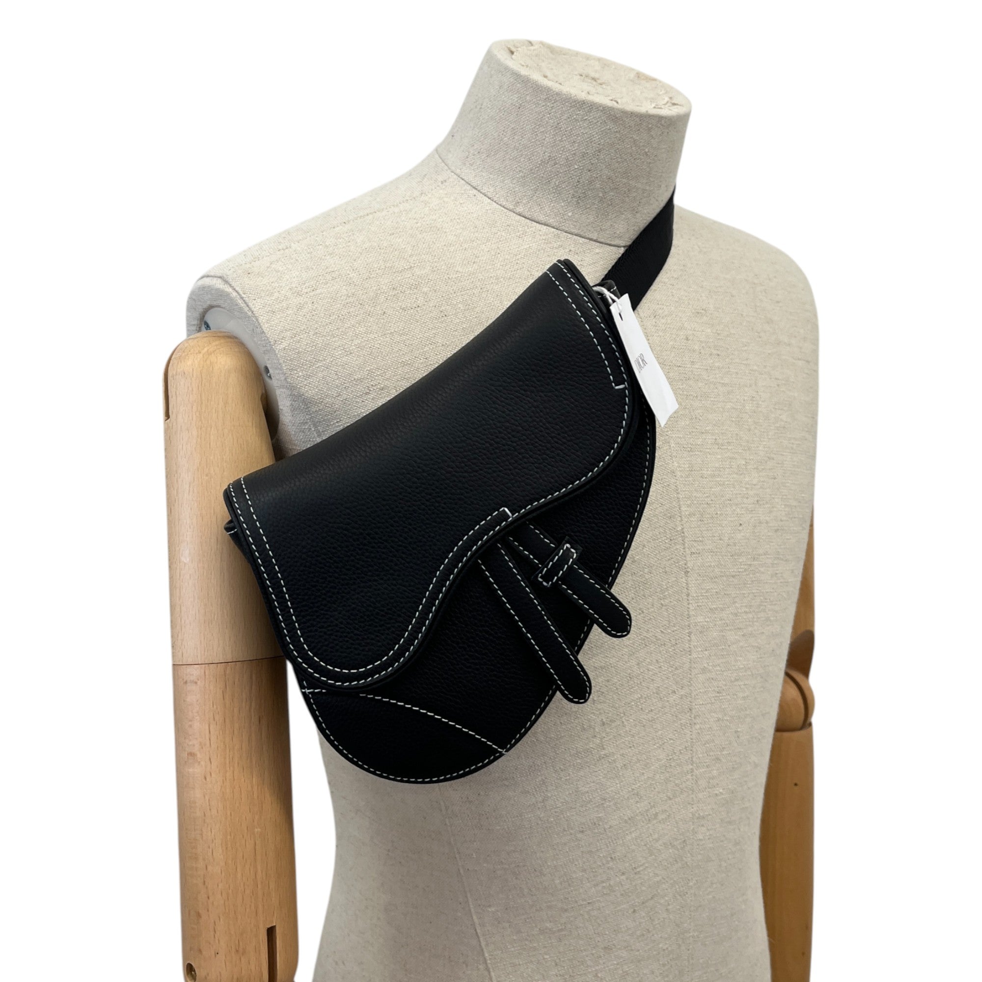 Men's Saddle-Case Belt Bag Black