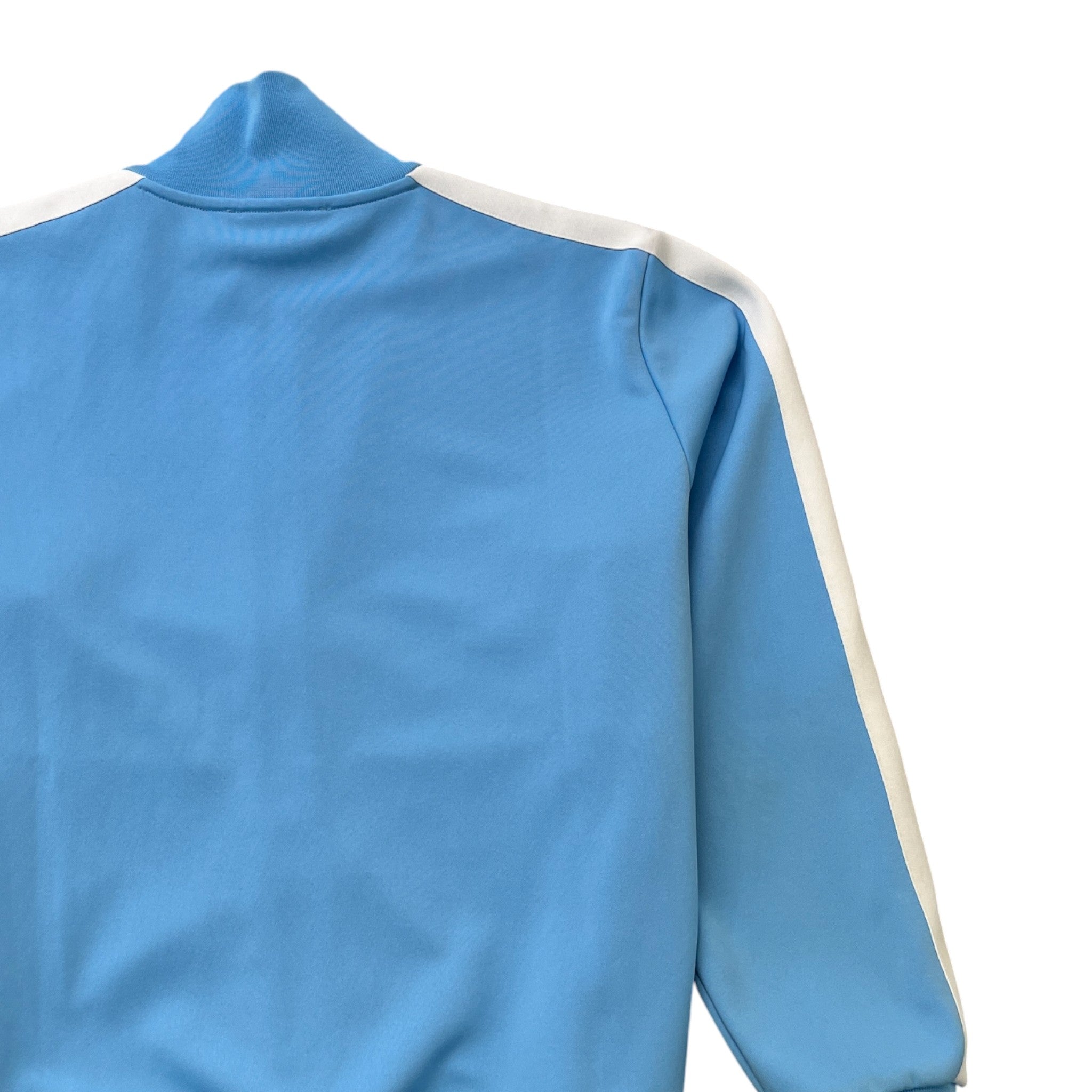 Men's Stripe Logo Track Jacket Blue Size XXL