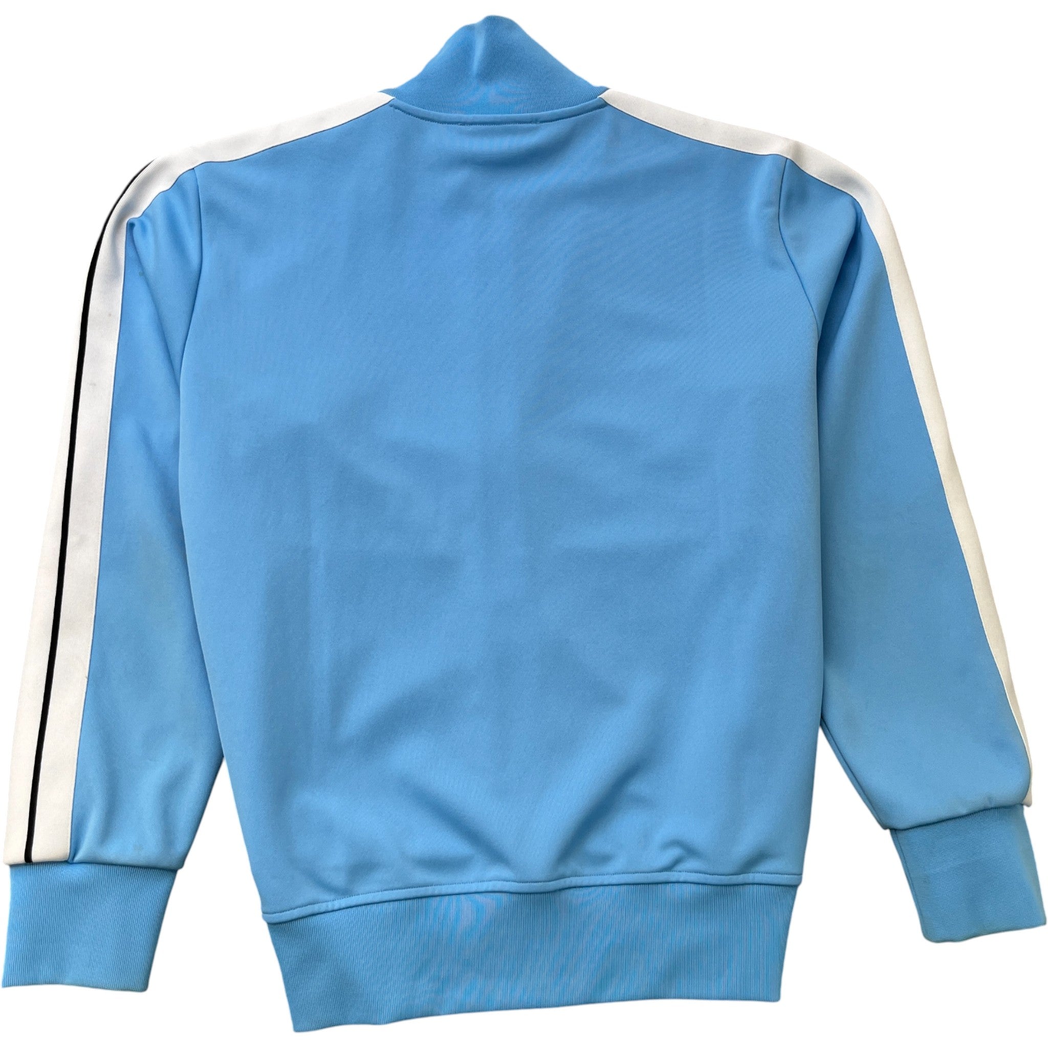 Men's Stripe Logo Track Jacket Blue Size XXL