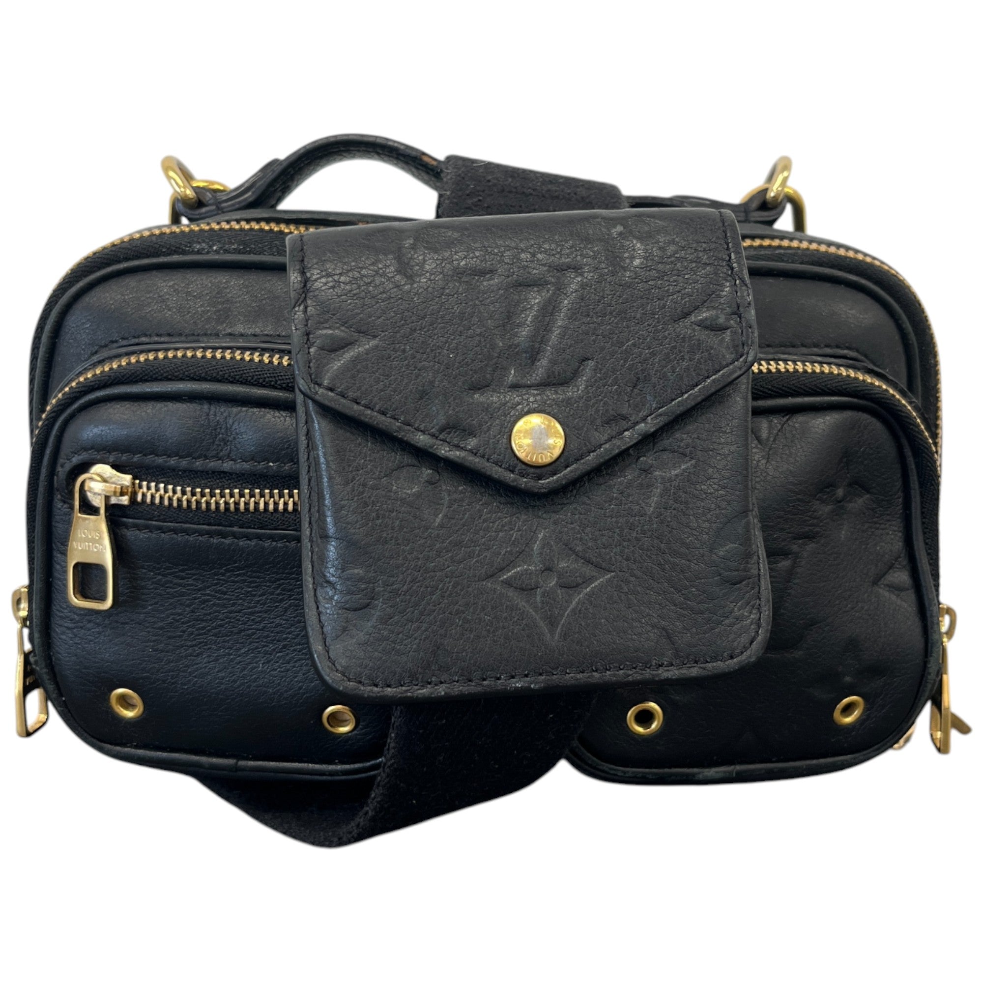 Women's Monogram Utility Handbag Black