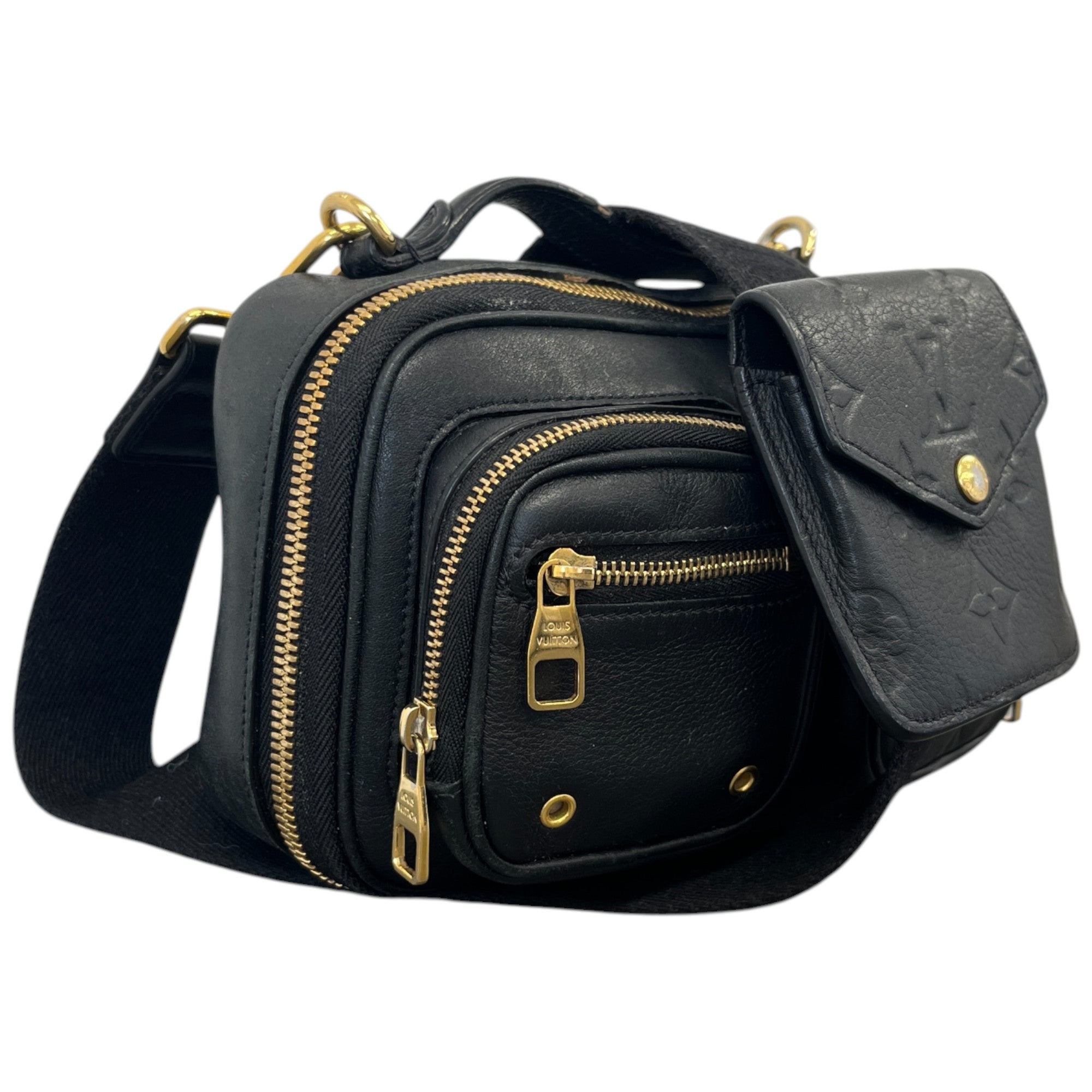 Women's Monogram Utility Handbag Black