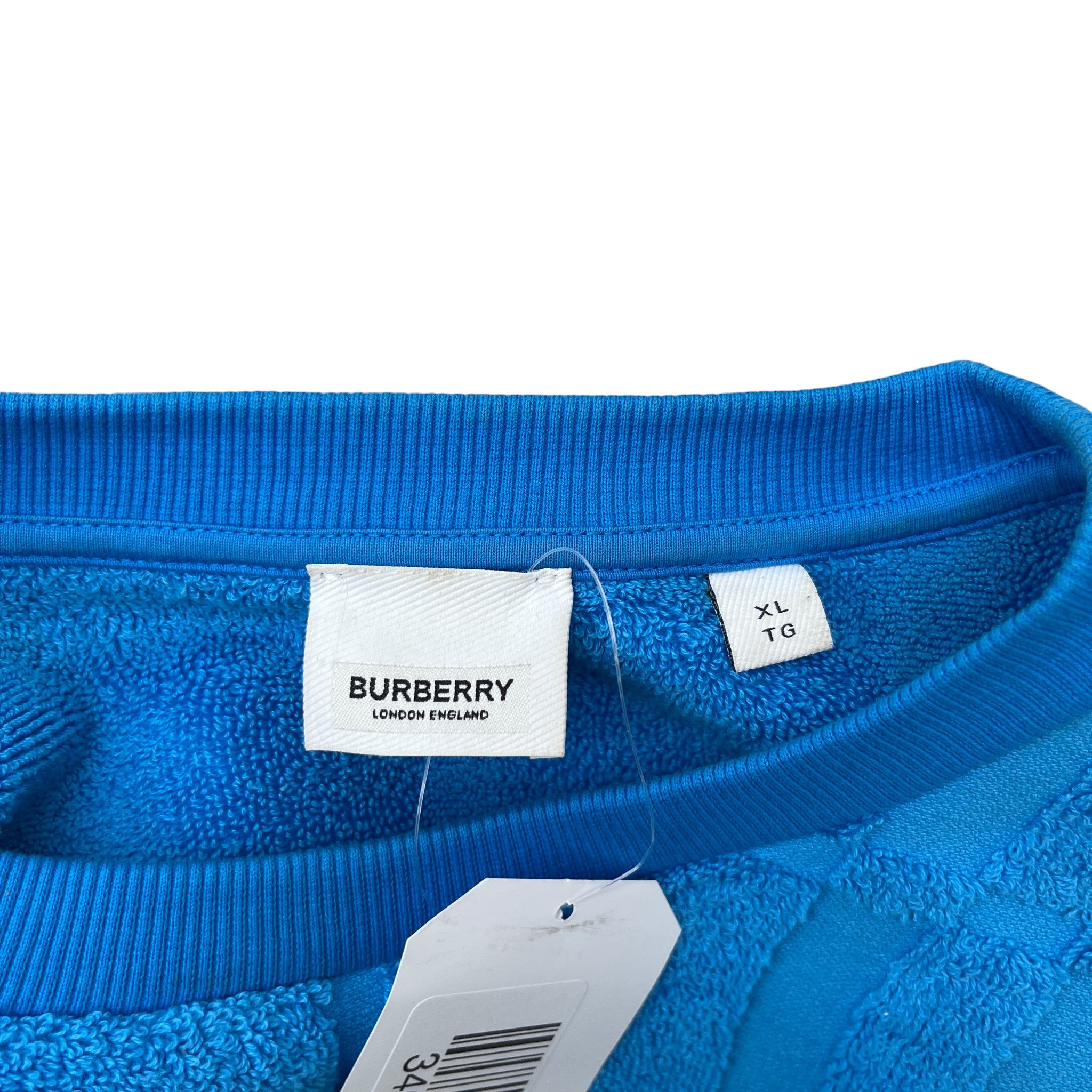 Men's Willesden Mega Check T-Shirt Blue Size XL