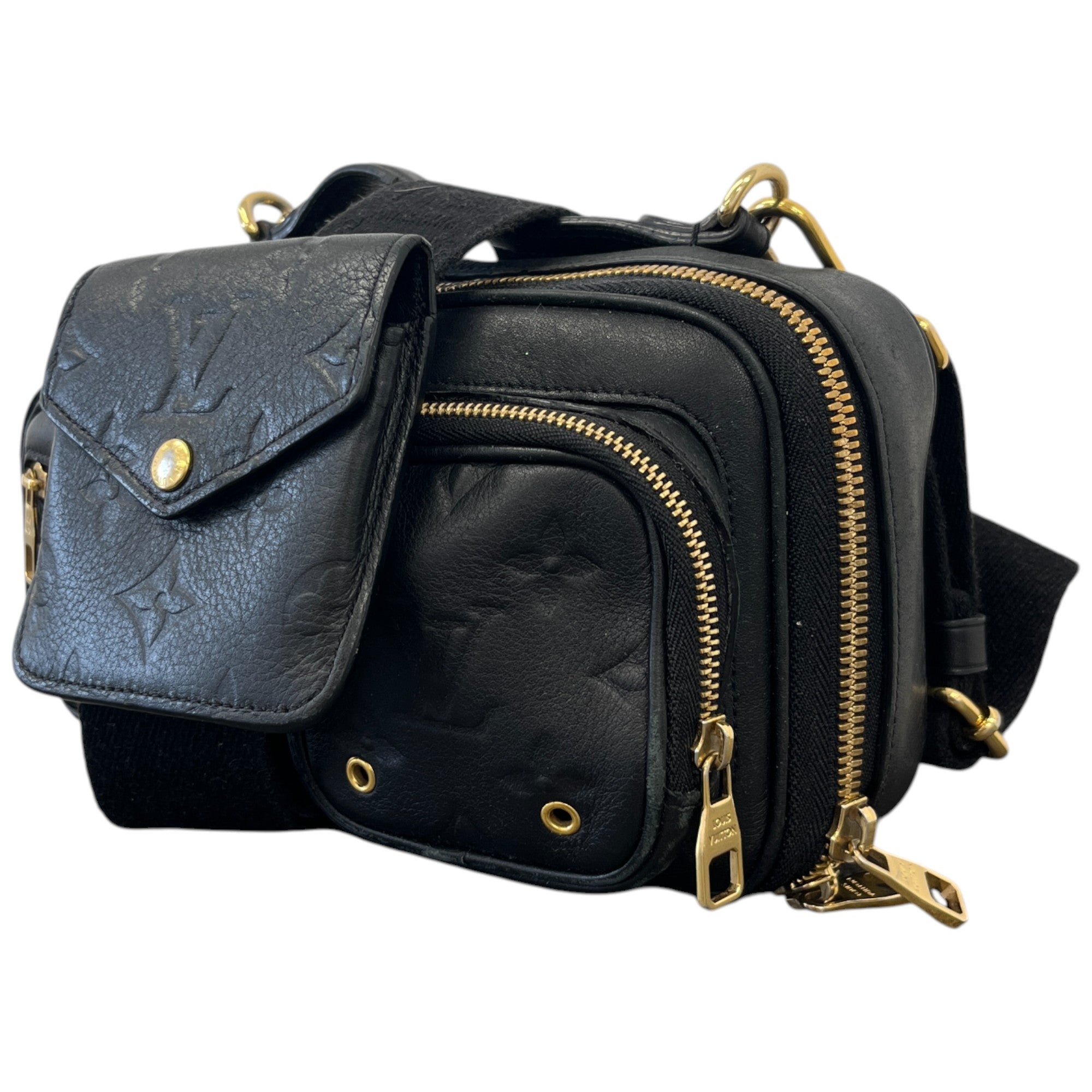 Women's Monogram Utility Handbag Black