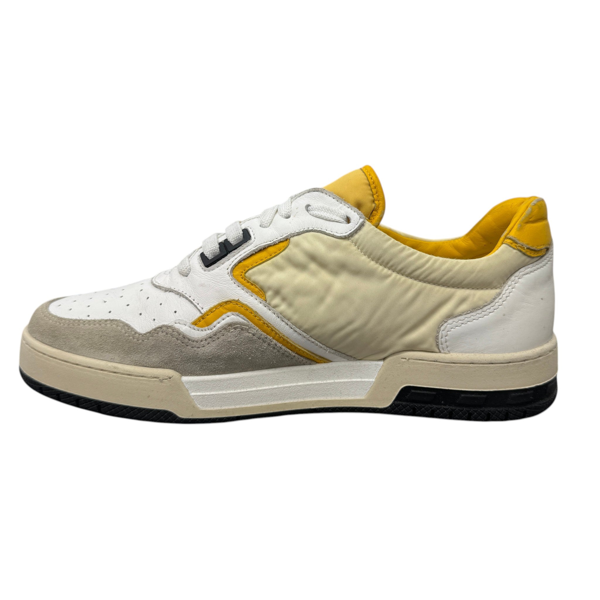 Men's Racing Low Trainers Cream Size EU 42 / UK 8