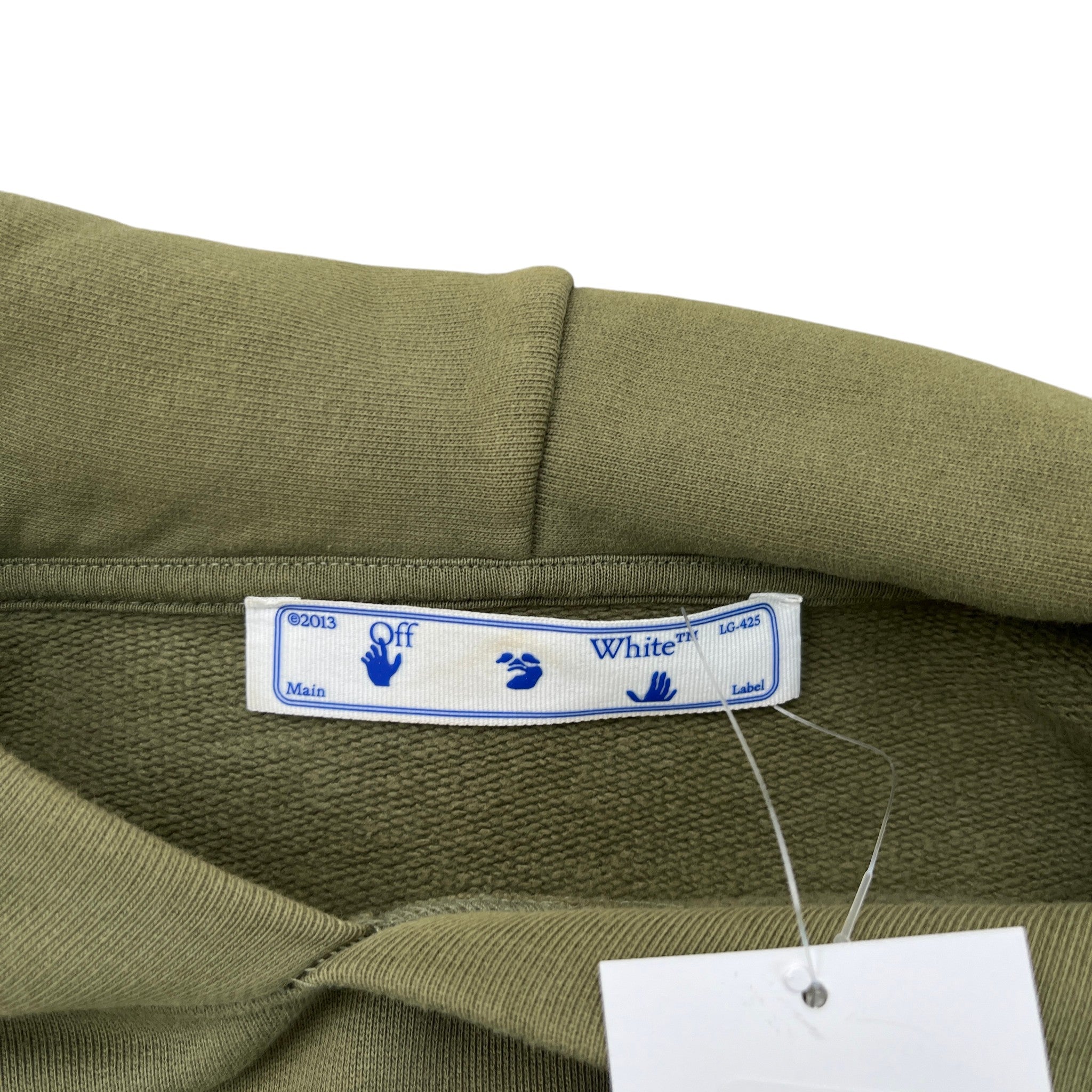 Men's Arrow Logo Hoodie Green Size XXL