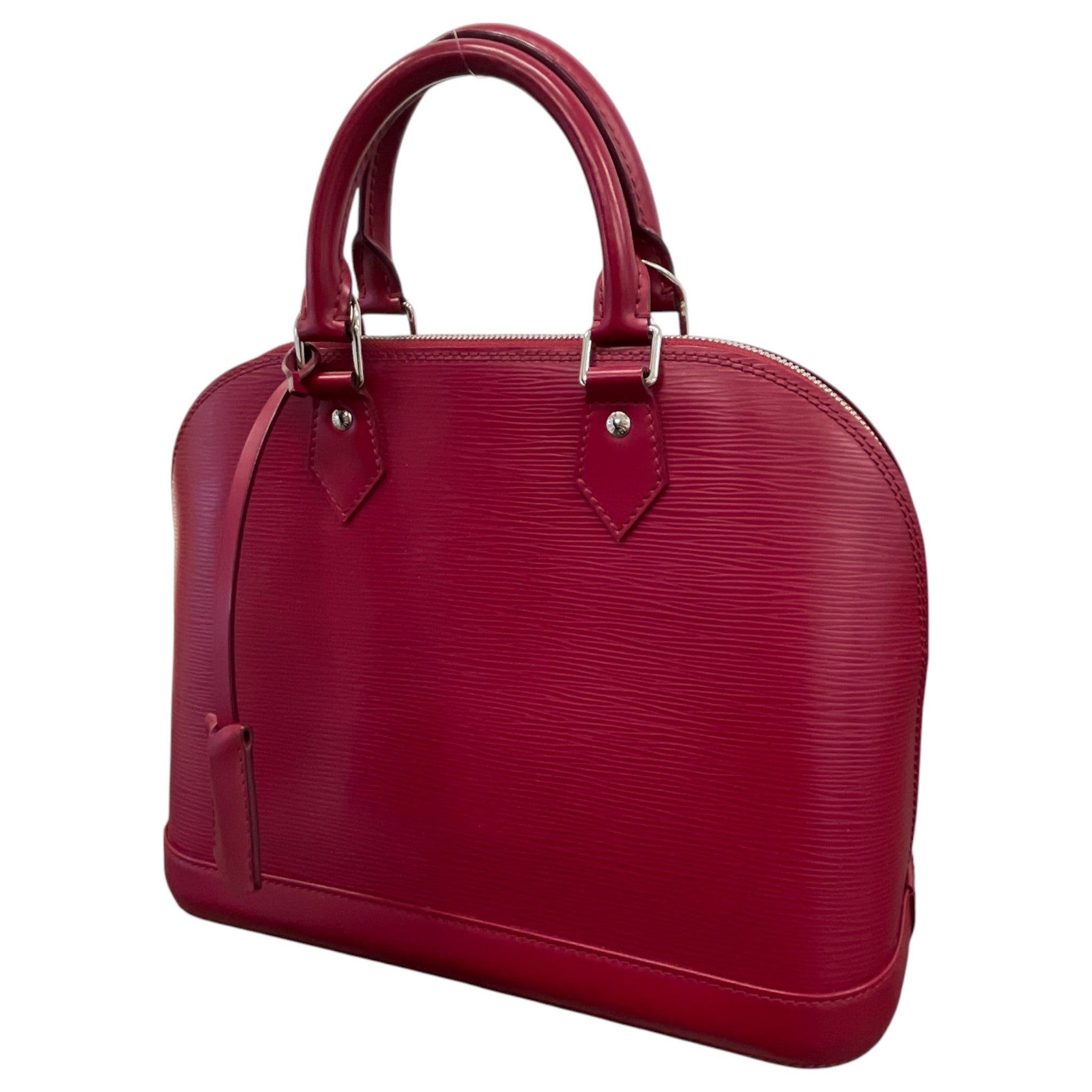 Women's Epi Leather Alma Pm Bag Burgundy