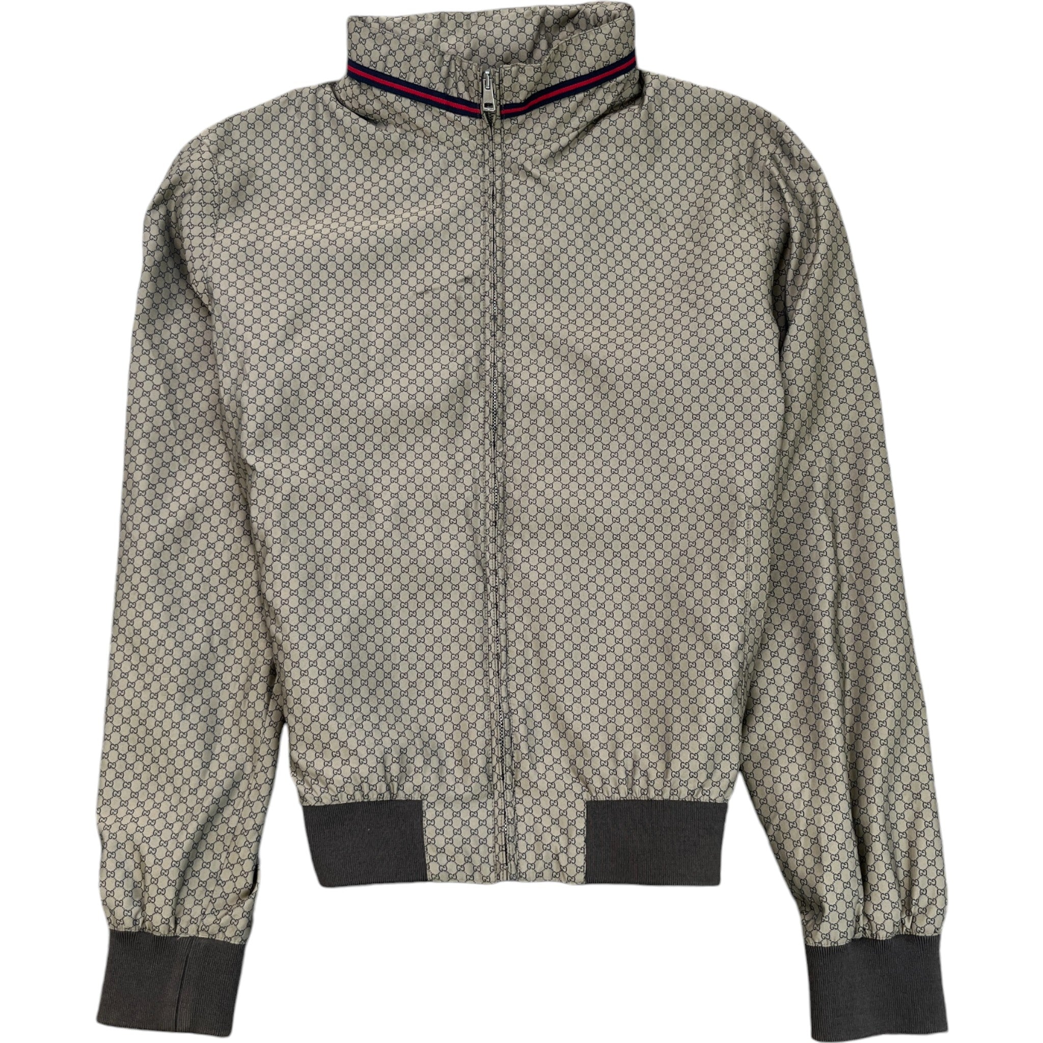 Men's Gg Supreme Jacket Grey Size IT 48 / M