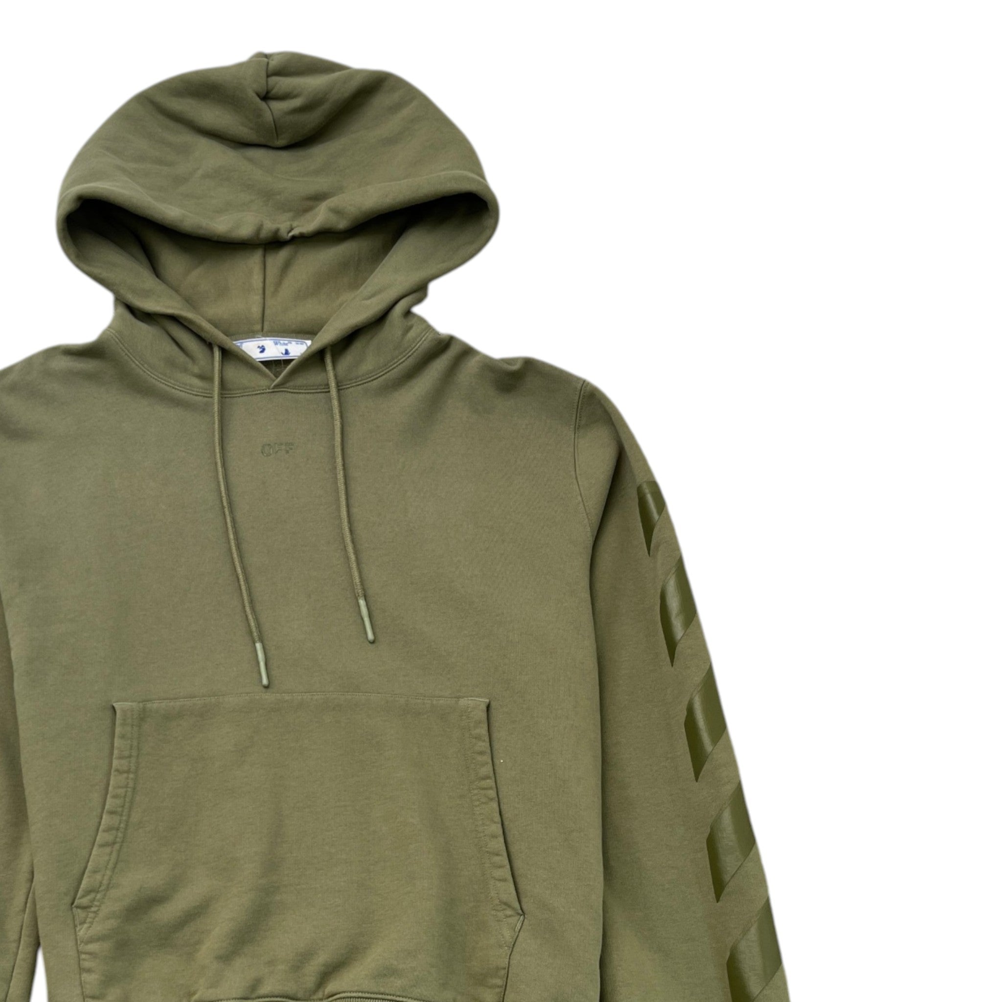 Men's Arrow Logo Hoodie Green Size XXL