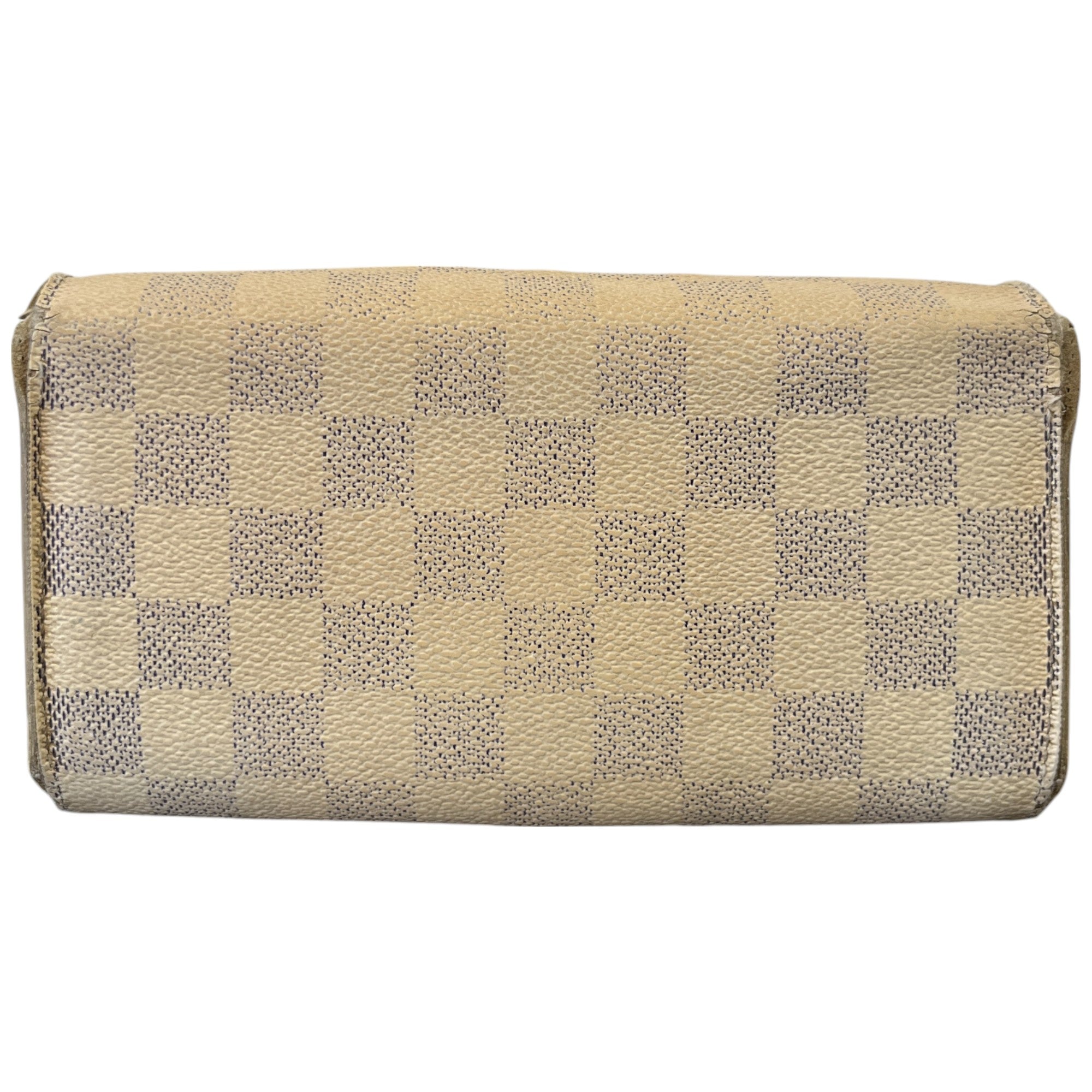 Women's Damier Azur Sarah Wallet White
