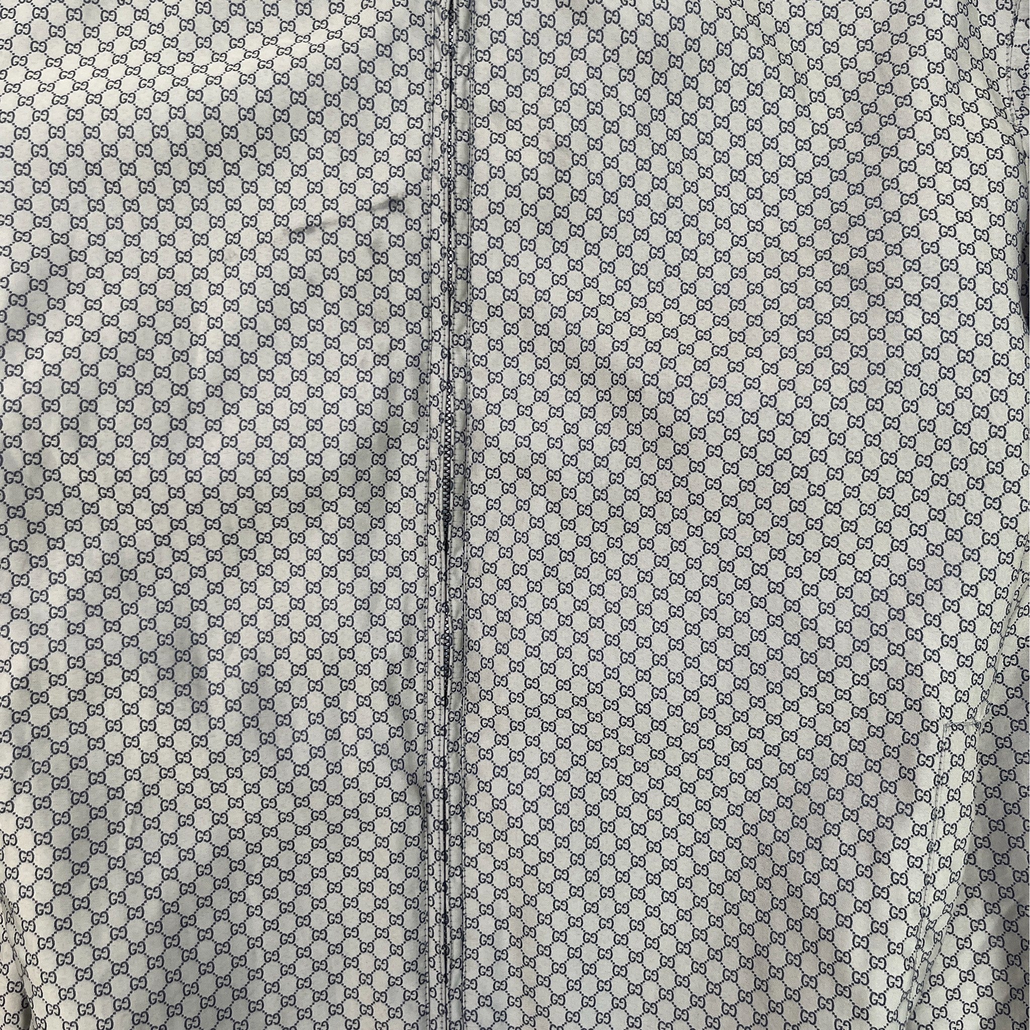 Men's Gg Supreme Jacket Grey Size IT 48 / M