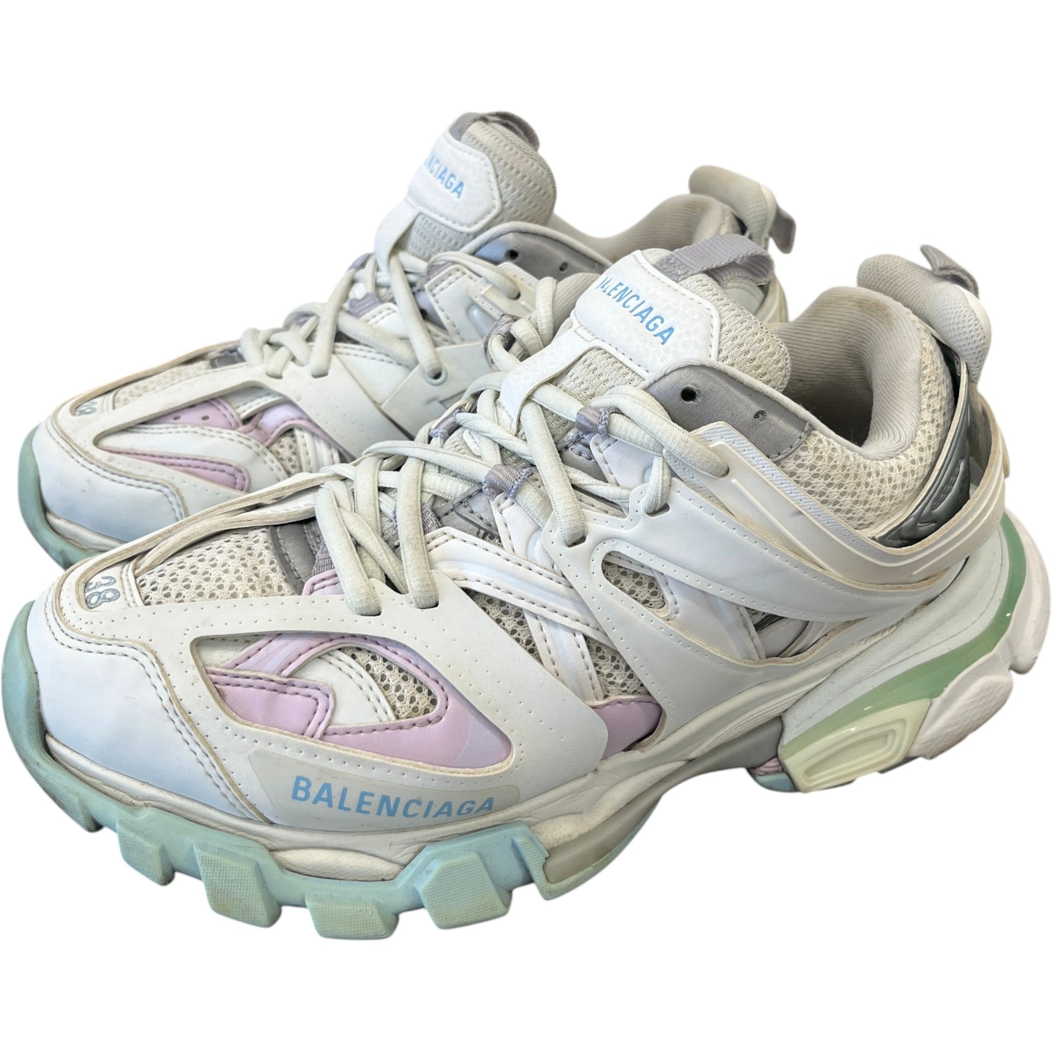 Women's Tracks Low Trainers White Size EU 38 / UK 5