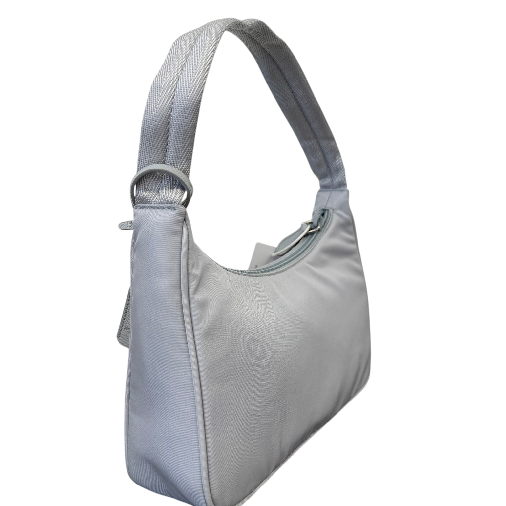 Women's Re-Edition 2000 Tessuto Mini Hobo Bag Grey