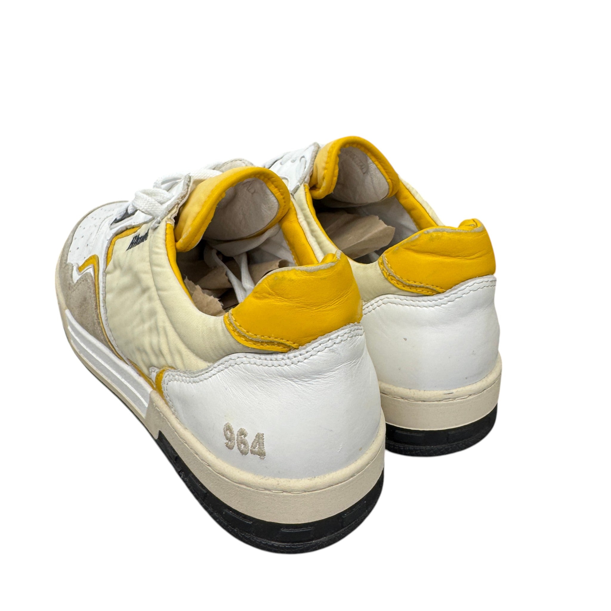 Men's Racing Low Trainers Cream Size EU 42 / UK 8