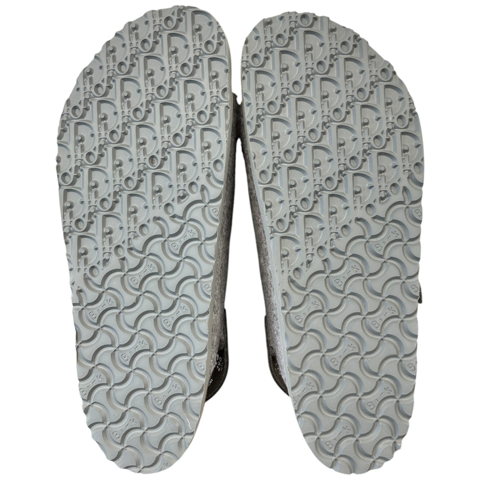 Men's Dior X Birkenstock Sandals Grey Size EU 45 / UK 11