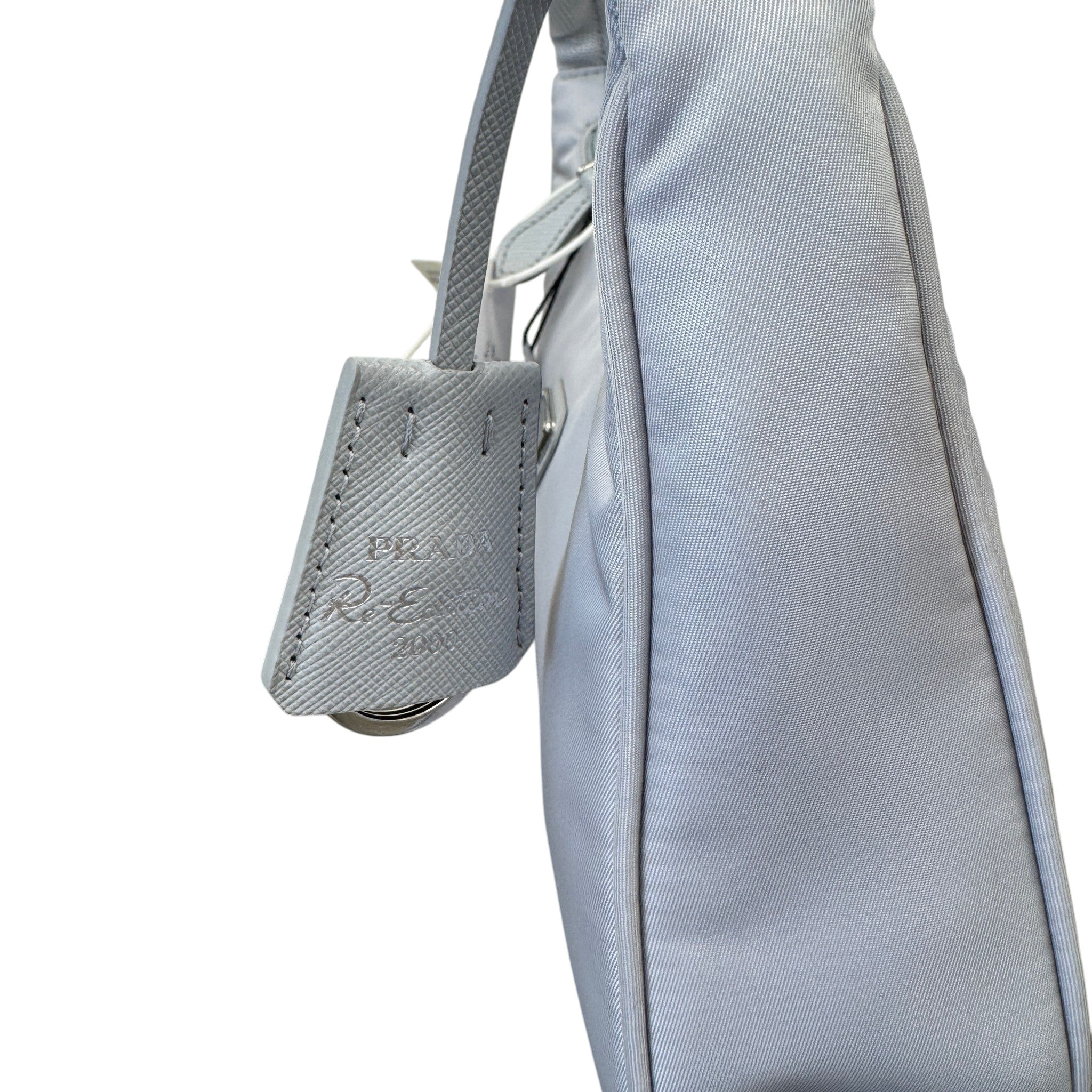 Women's Re-Edition 2000 Tessuto Mini Hobo Bag Grey