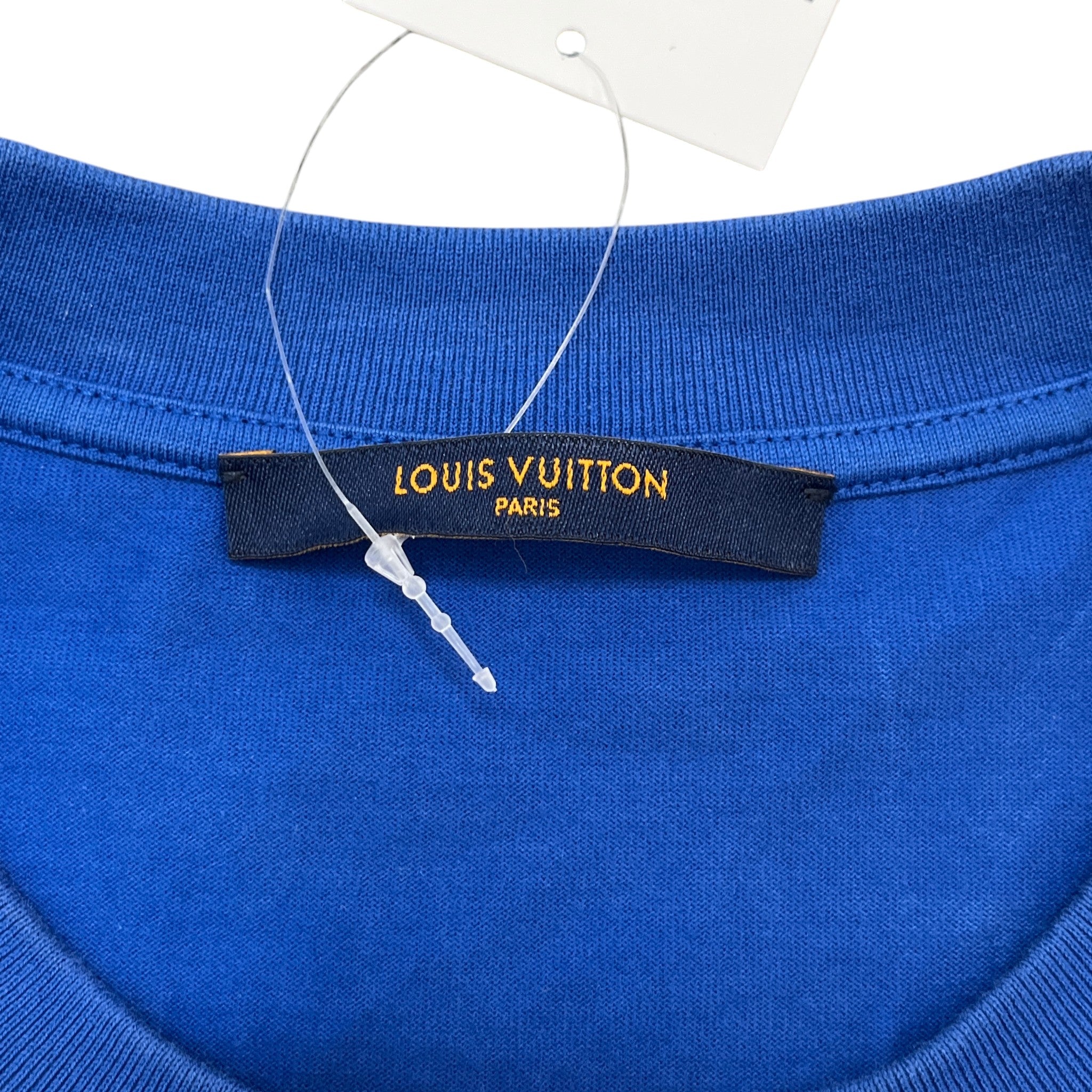 Men's Monogram Gradient T-Shirt Navy Size S