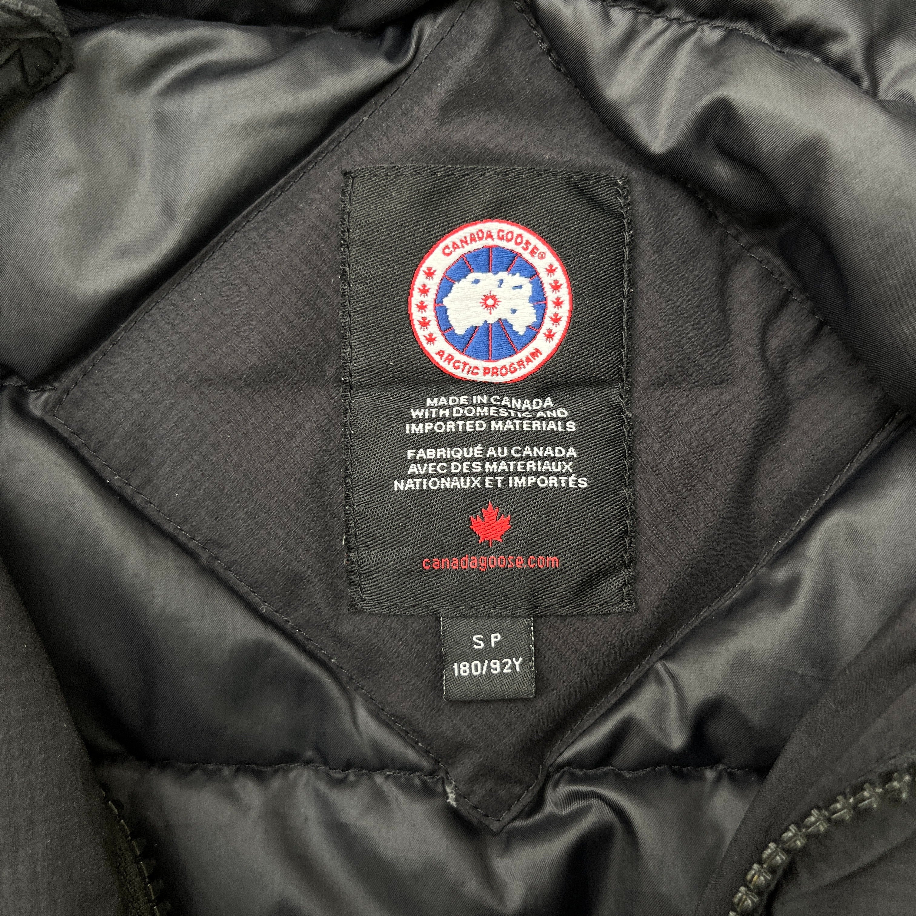 Men's Lodge Down Jacket Black Size S