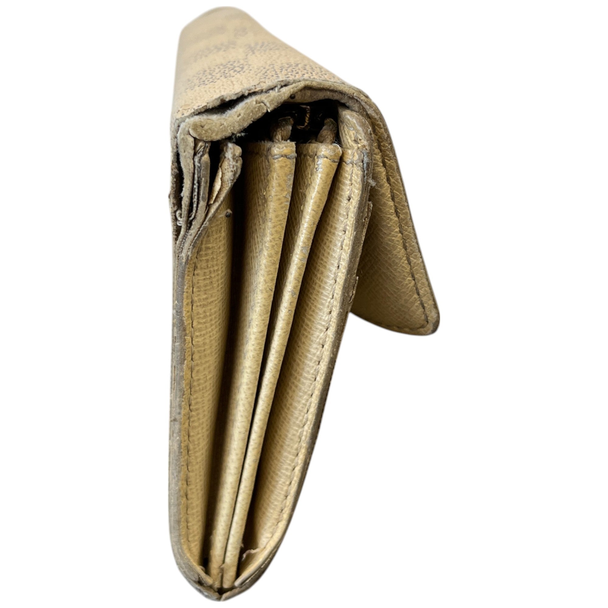 Women's Damier Azur Sarah Wallet White