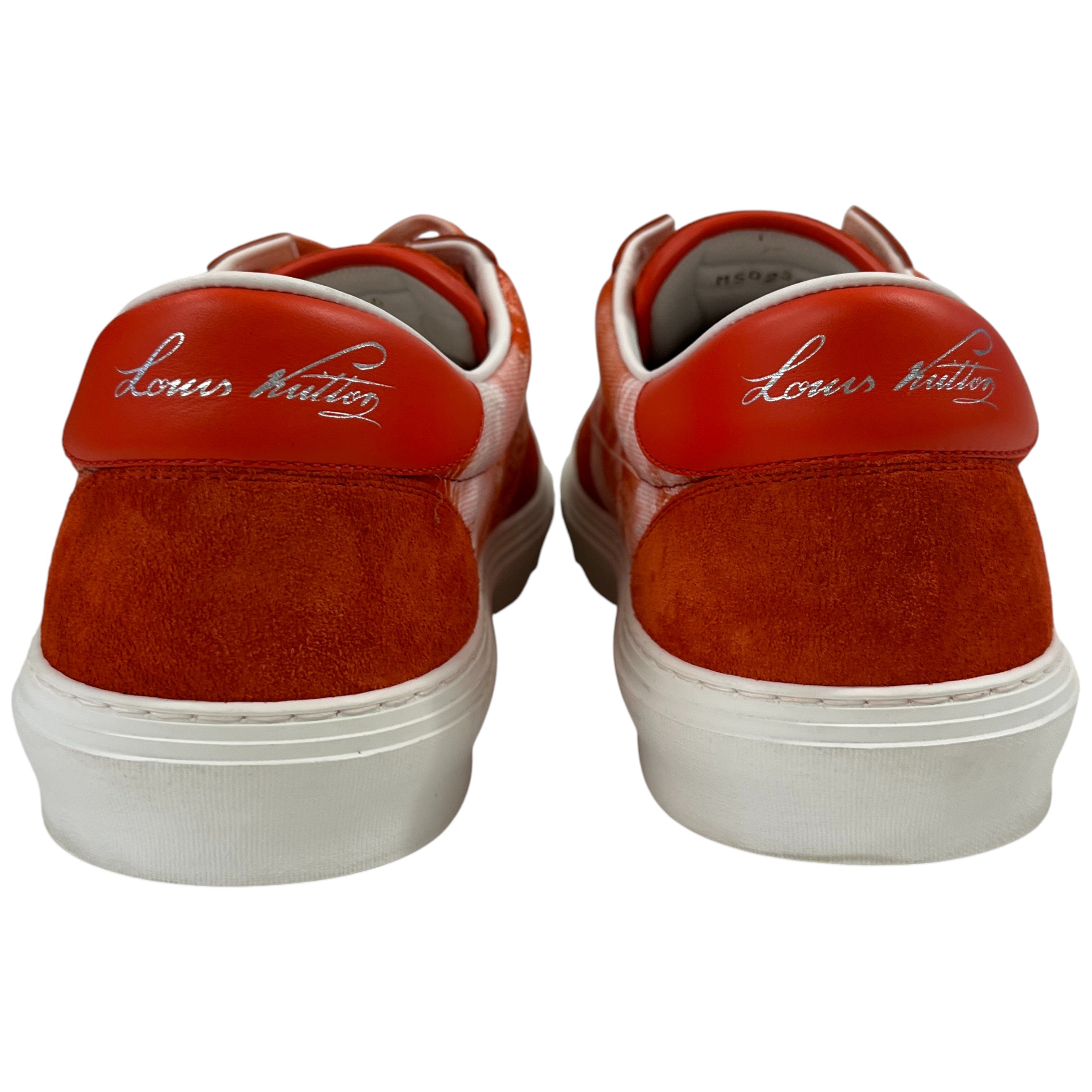 Men's Ollie Bandana Print Low Trainers Red Size EU 44 / UK 10