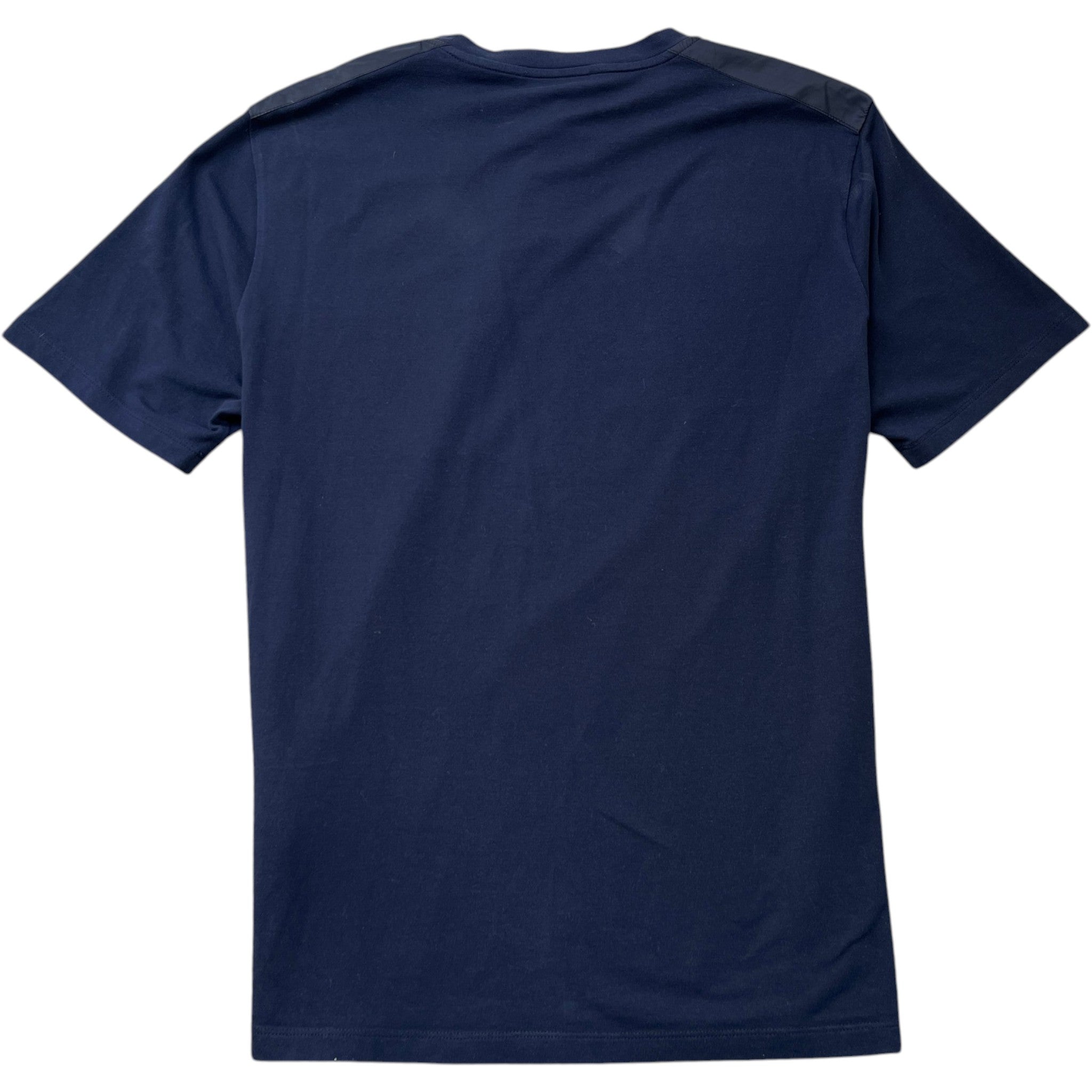 Men's Plaque Logo T-Shirt Navy Size XL