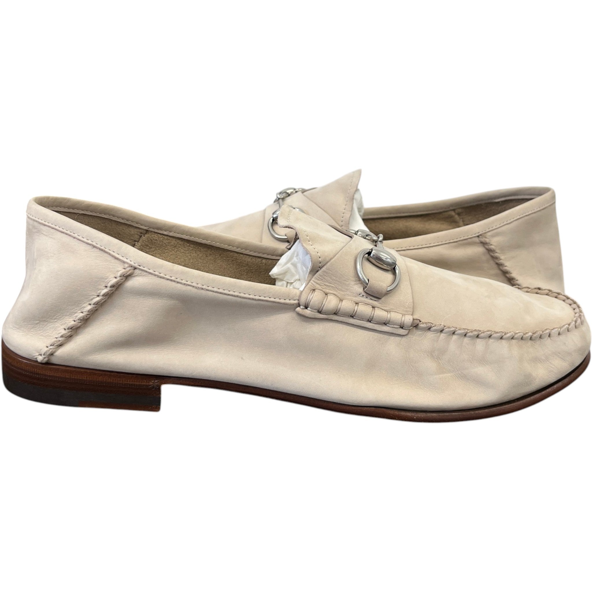 Men's Gigi Horsebit Loafers Beige Size EU 45 / UK 11