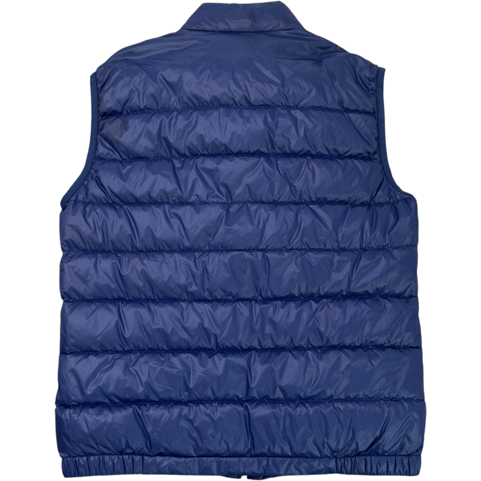 Men's Plaque Logo Gilet Navy Size IT 48 / M