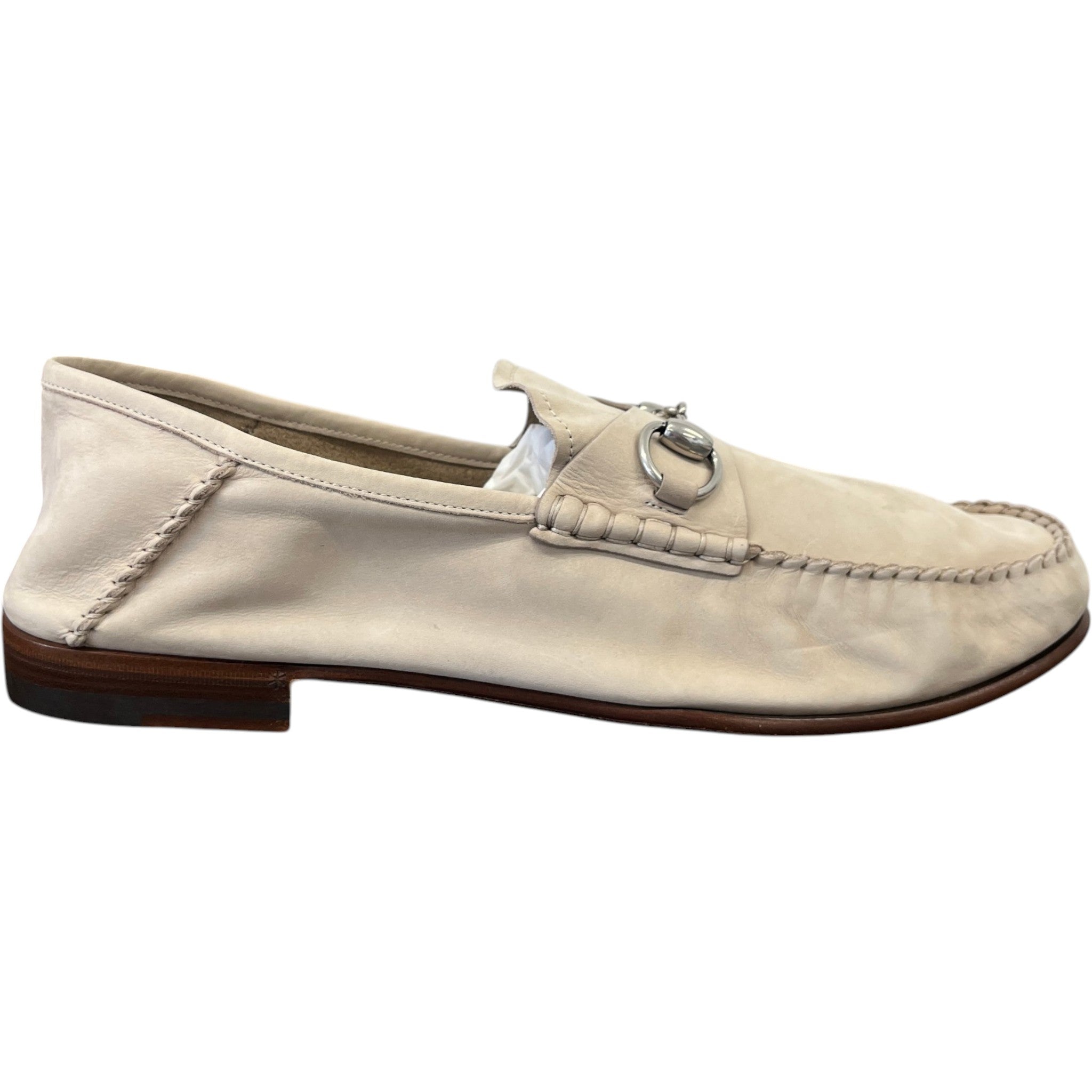 Men's Gigi Horsebit Loafers Beige Size EU 45 / UK 11