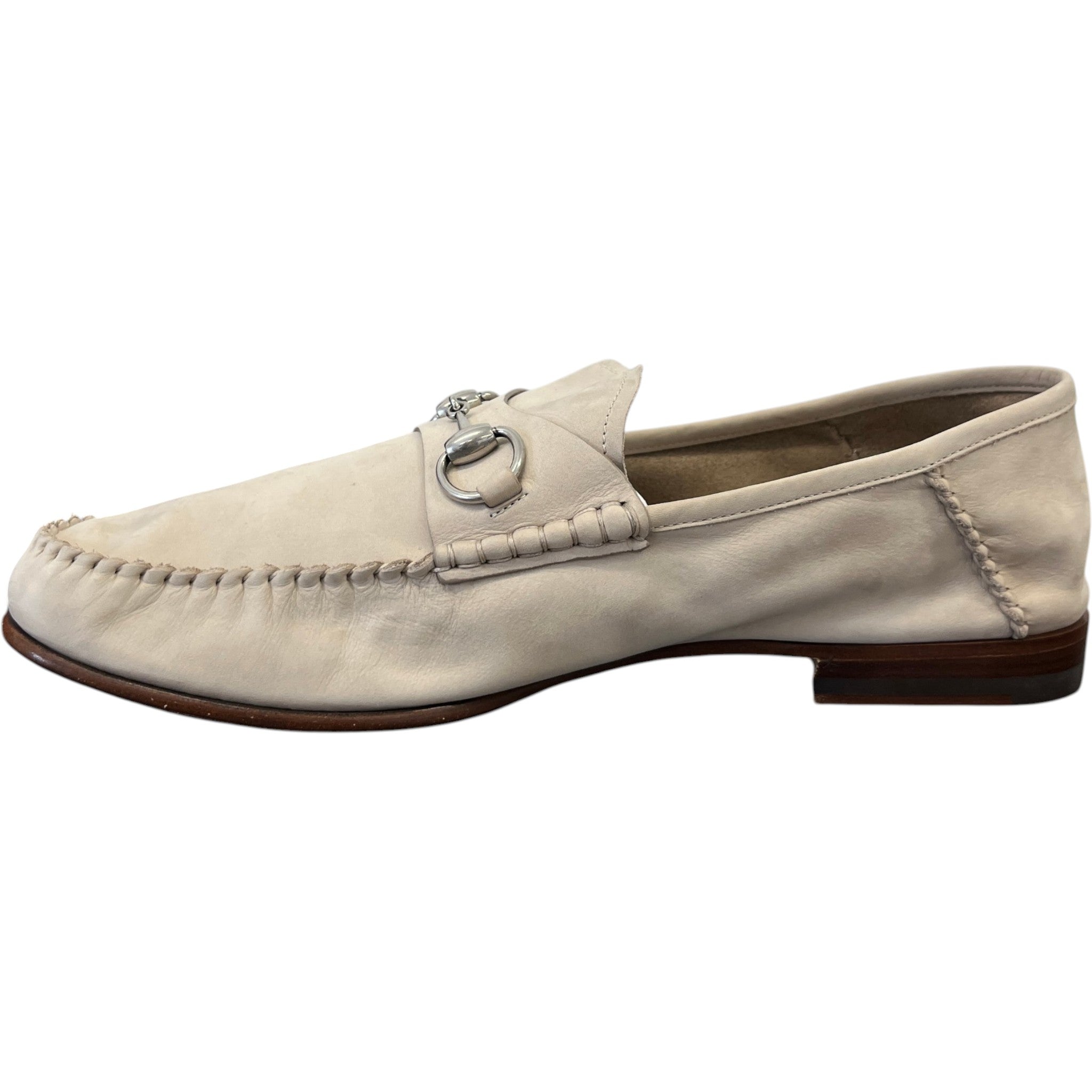 Men's Gigi Horsebit Loafers Beige Size EU 45 / UK 11