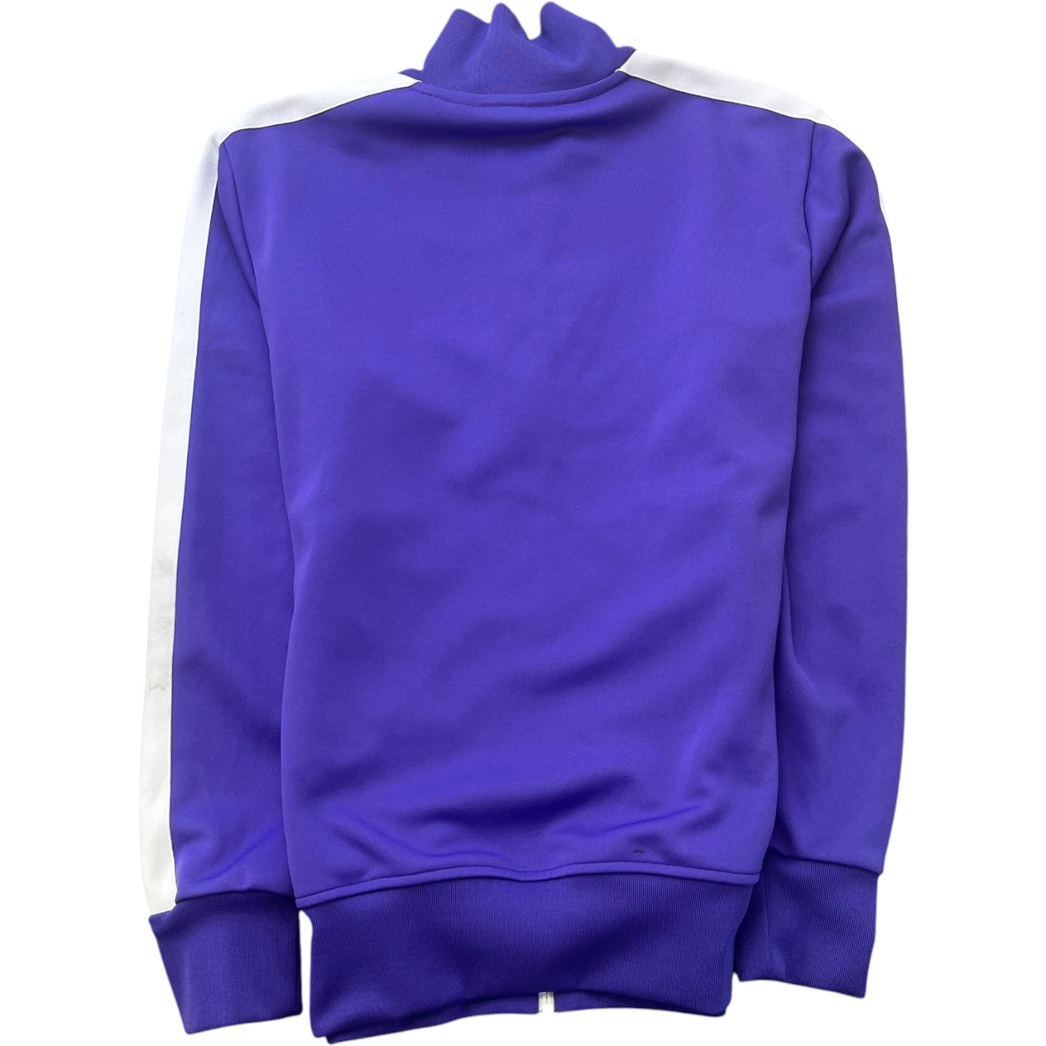 Men's Logo Print Track Jacket Purple Size L