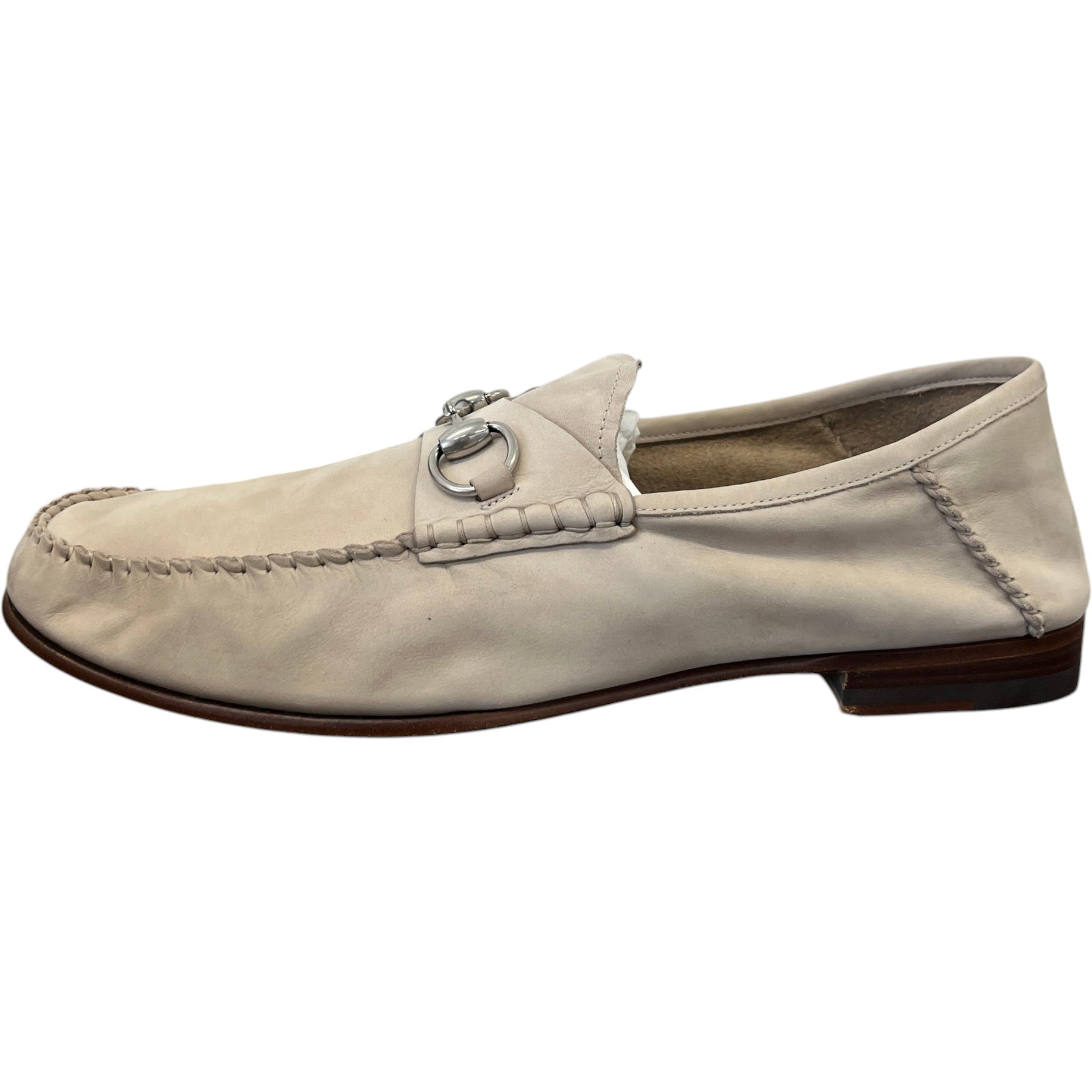 Men's Gigi Horsebit Loafers Beige Size EU 45 / UK 11