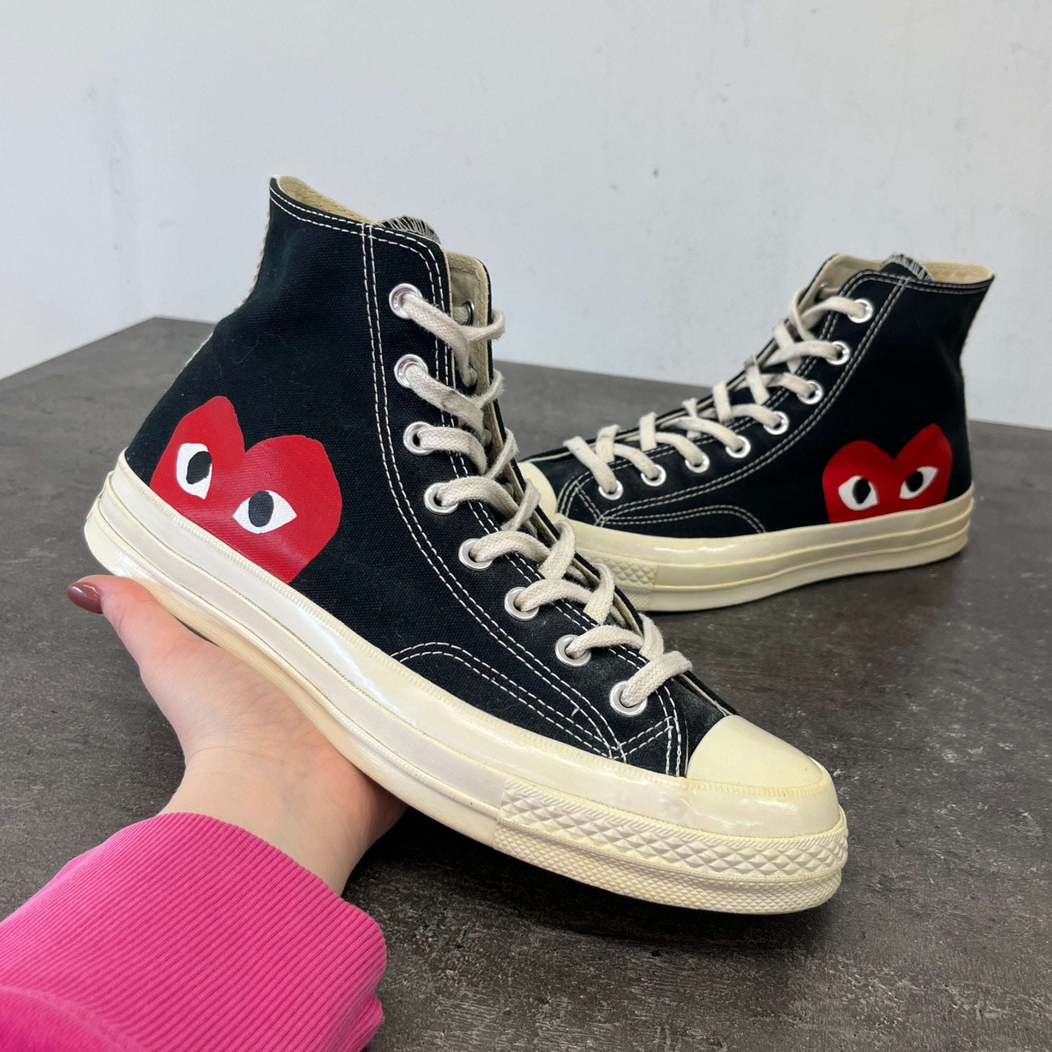 Men's Chuck Taylor All Star High Trainers Black Size EU 43 / UK 9