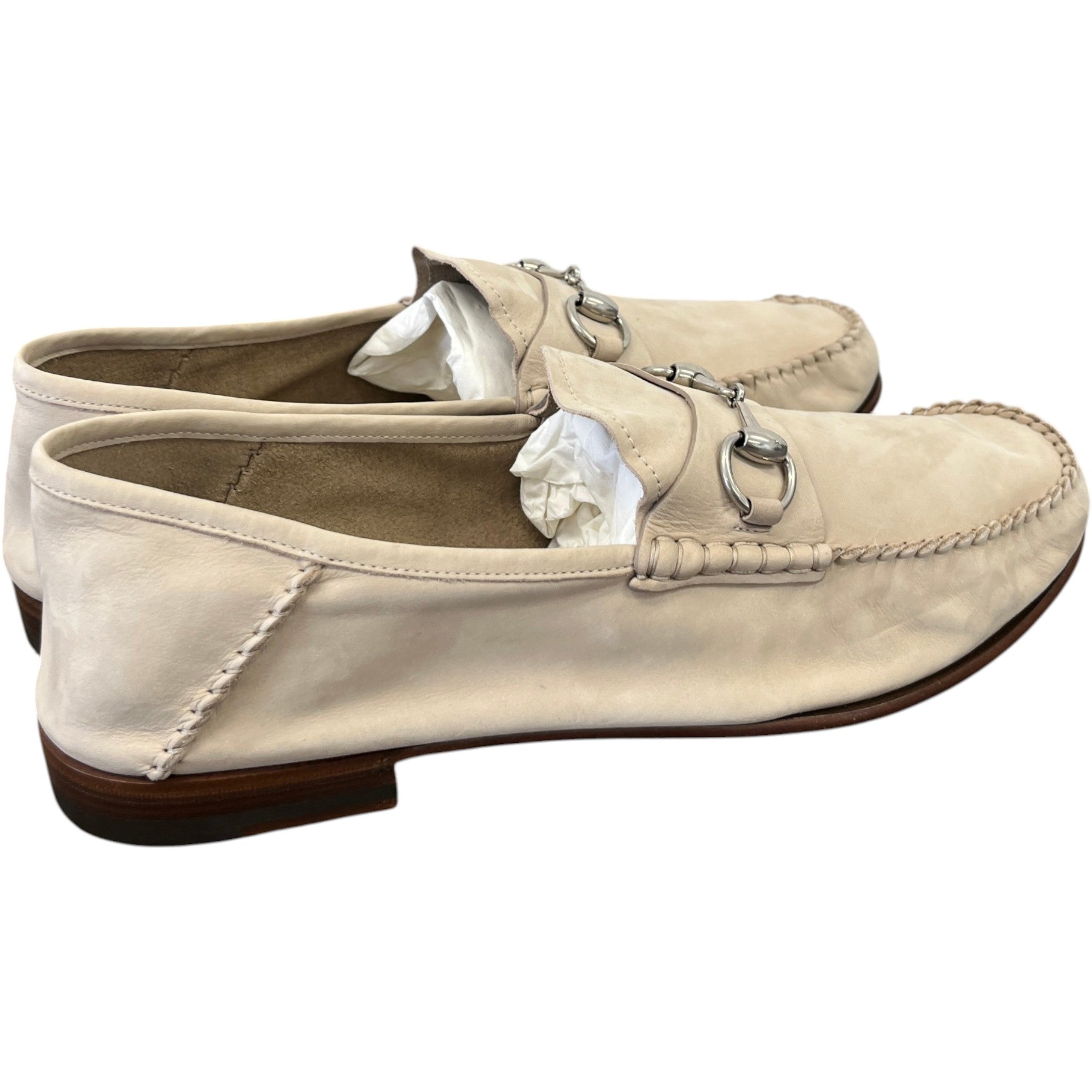 Men's Gigi Horsebit Loafers Beige Size EU 45 / UK 11
