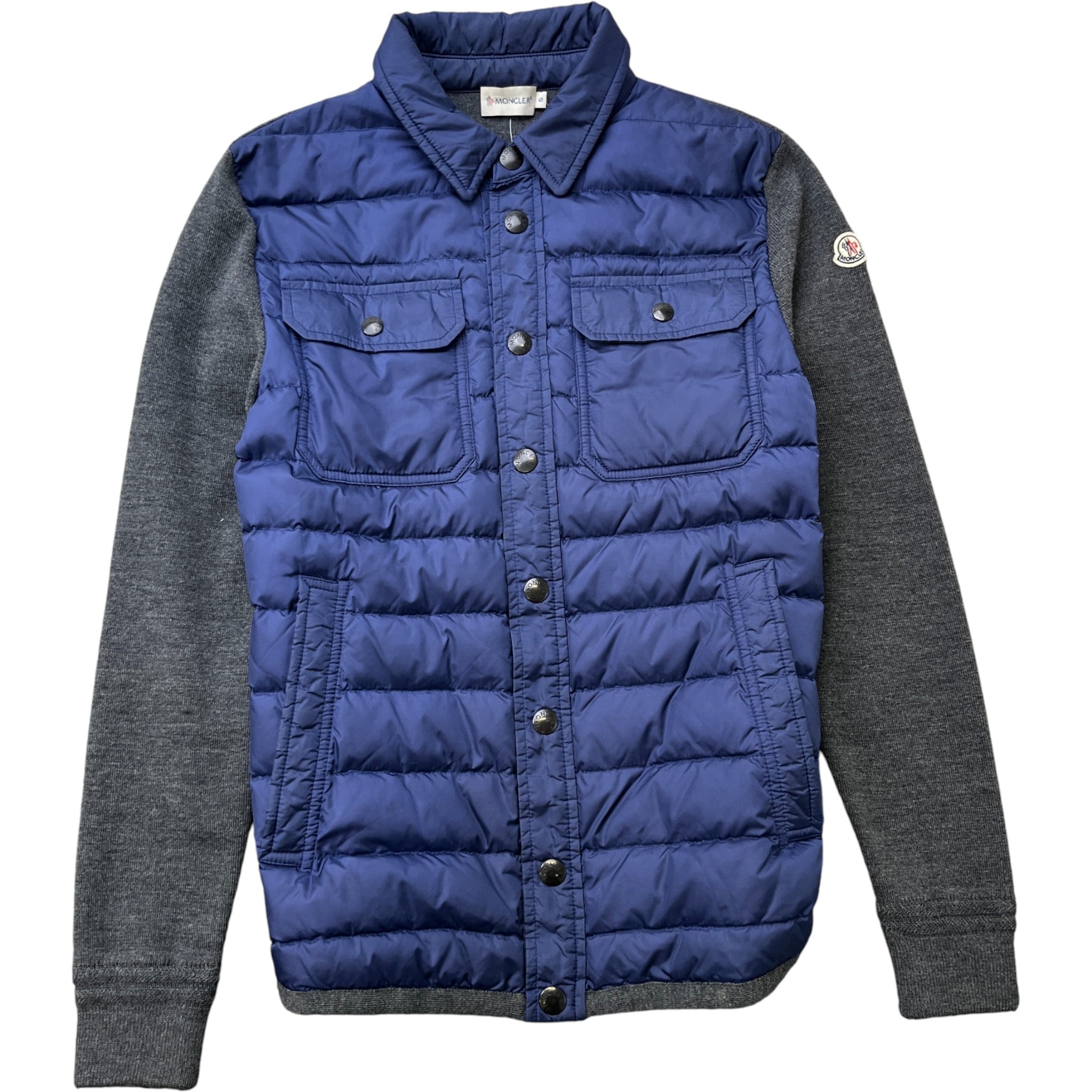 Men's Maglione Tricot Jacket Navy Size S