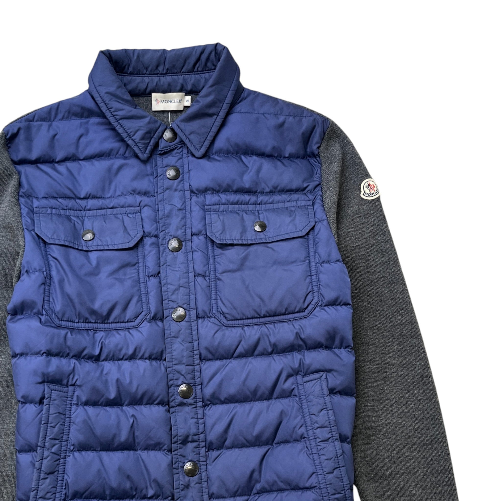 Men's Maglione Tricot Jacket Navy Size S