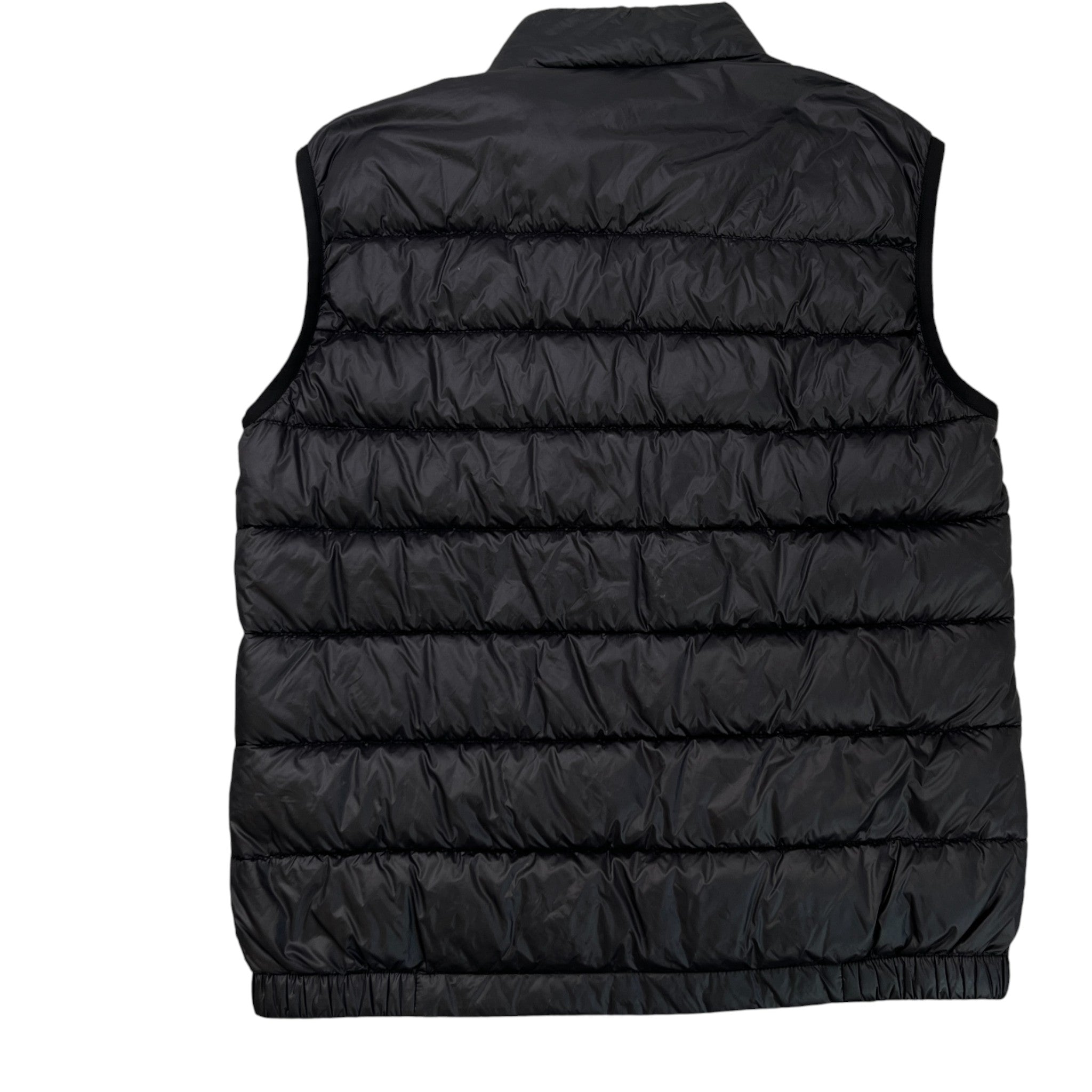 Men's Plaque Logo Gilet Black Size IT 50 / L