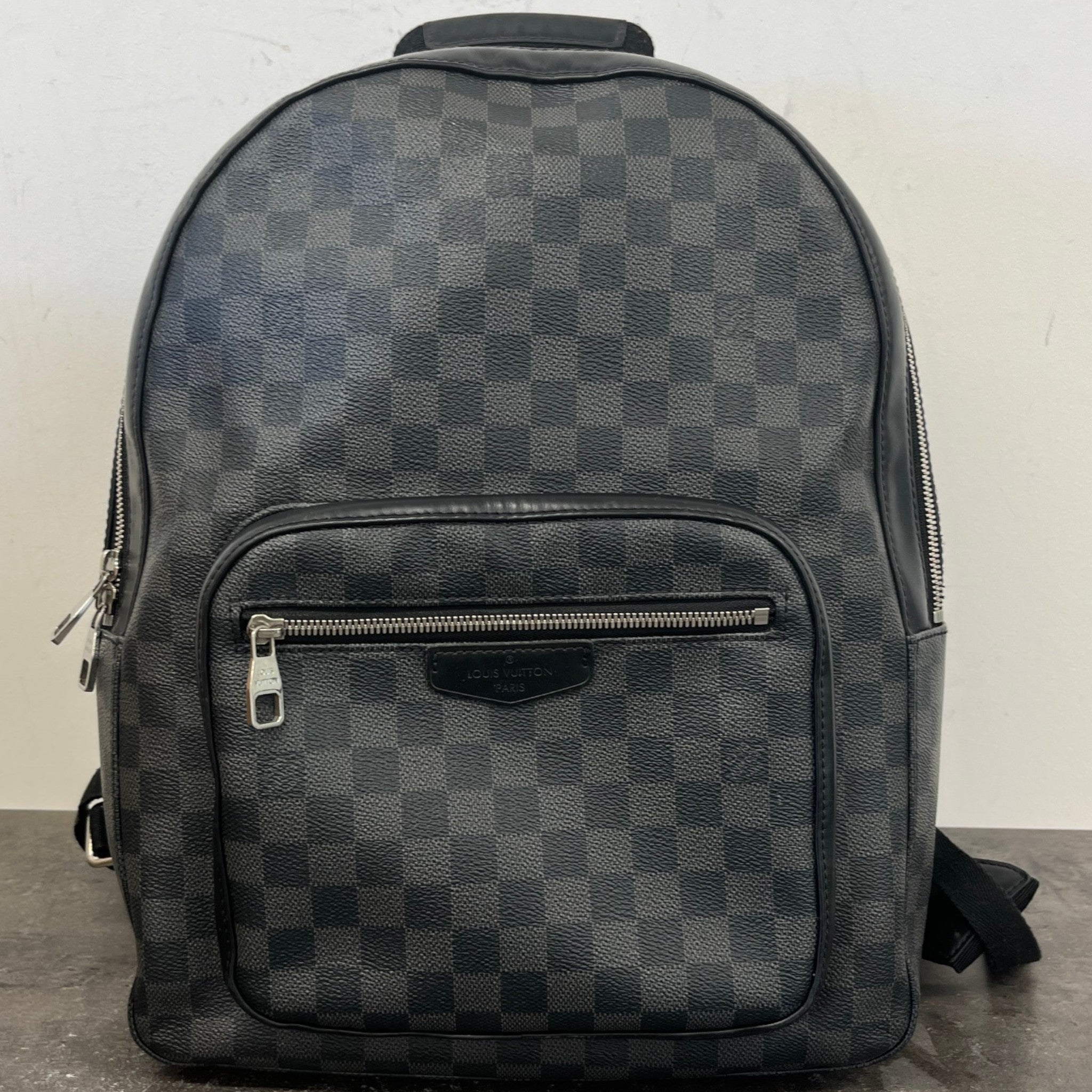 Men's Damier Graphite Josh Backpack Black
