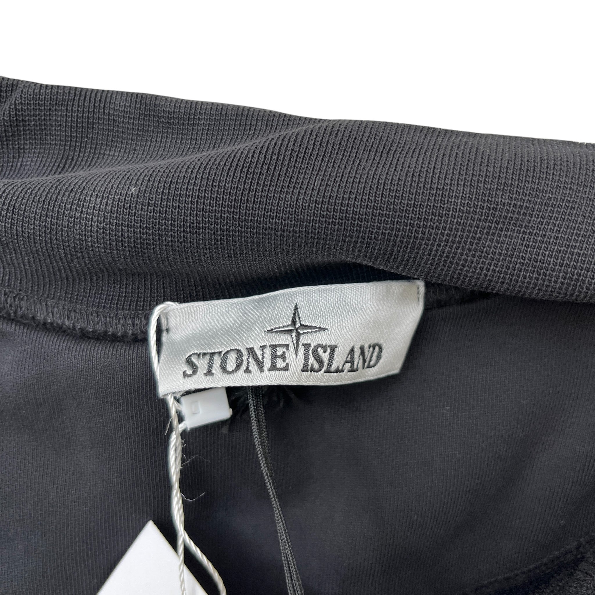 Men's Applique Logo Track Jacket Black Size S