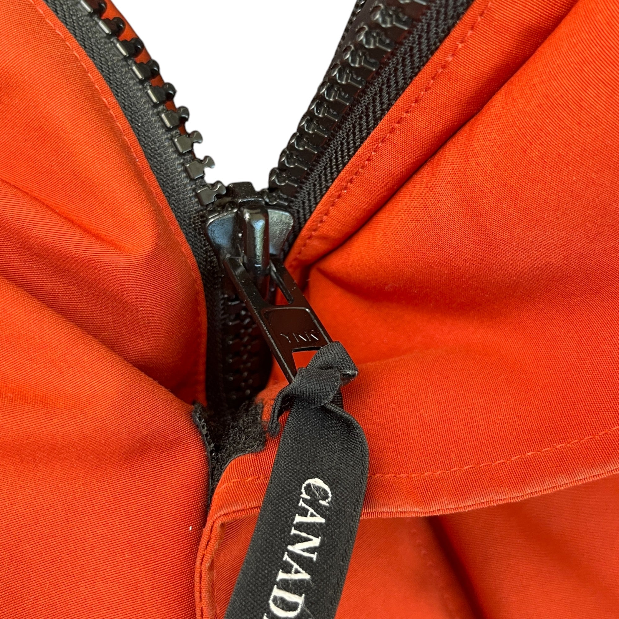 Men's Langford Parka Down Jacket Burnt Orange Size XL