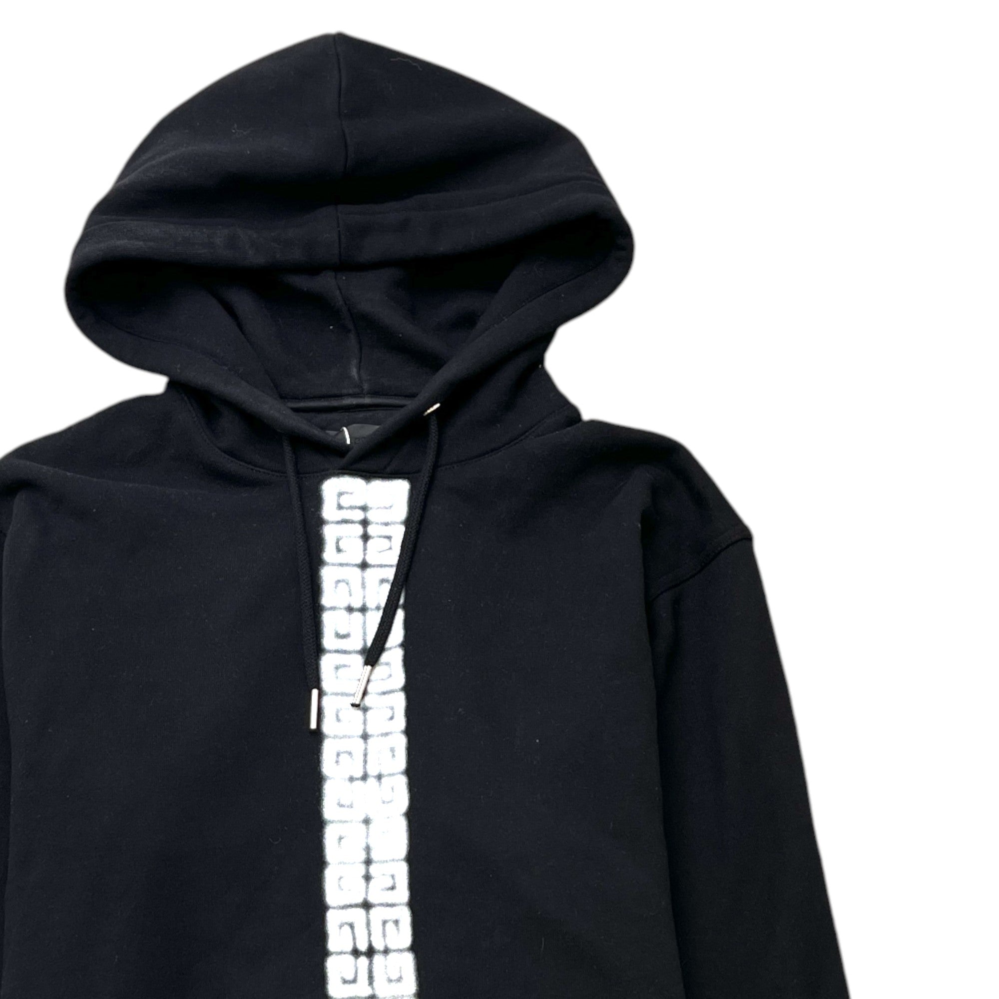 Men's 4G Logo Print Hoodie Black Size M