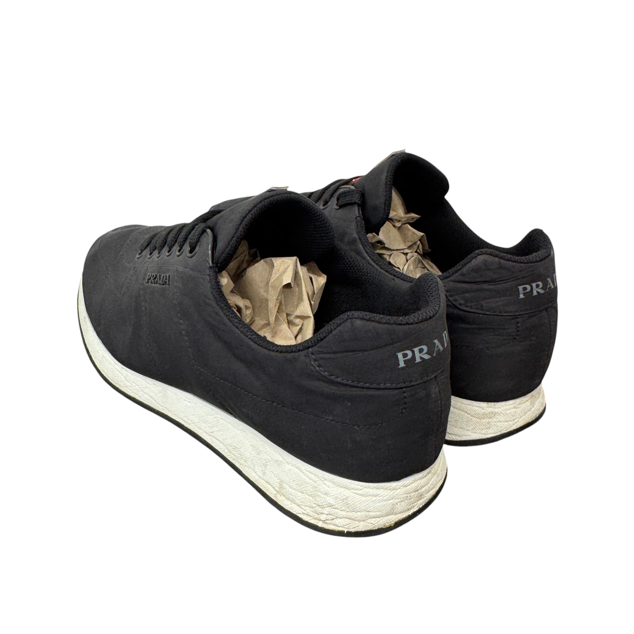 Men's Linea Rossa Low Trainers Black Size EU 41.5 / UK 7.5