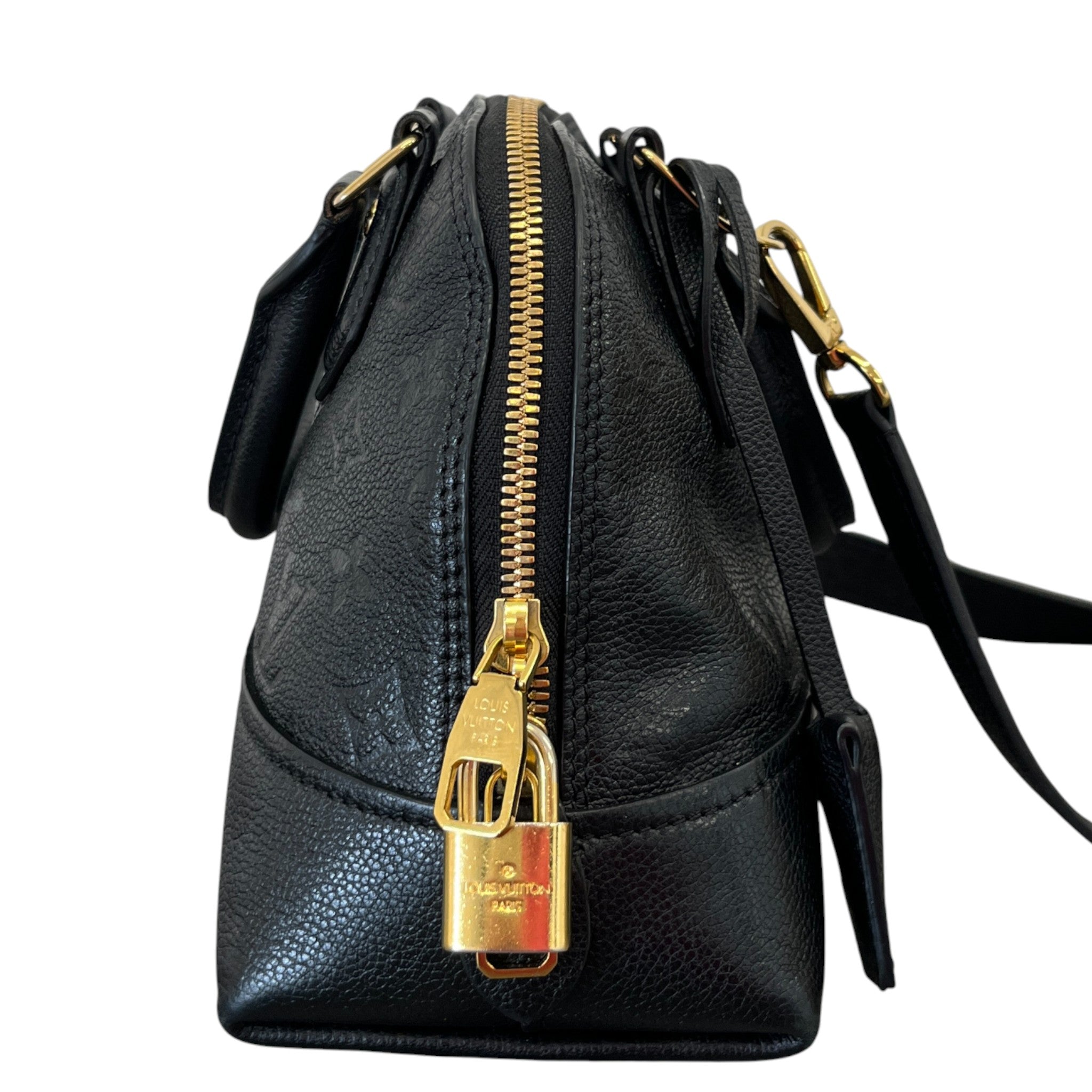 Women's Empreinte Leather Alma Bb Handbag Black