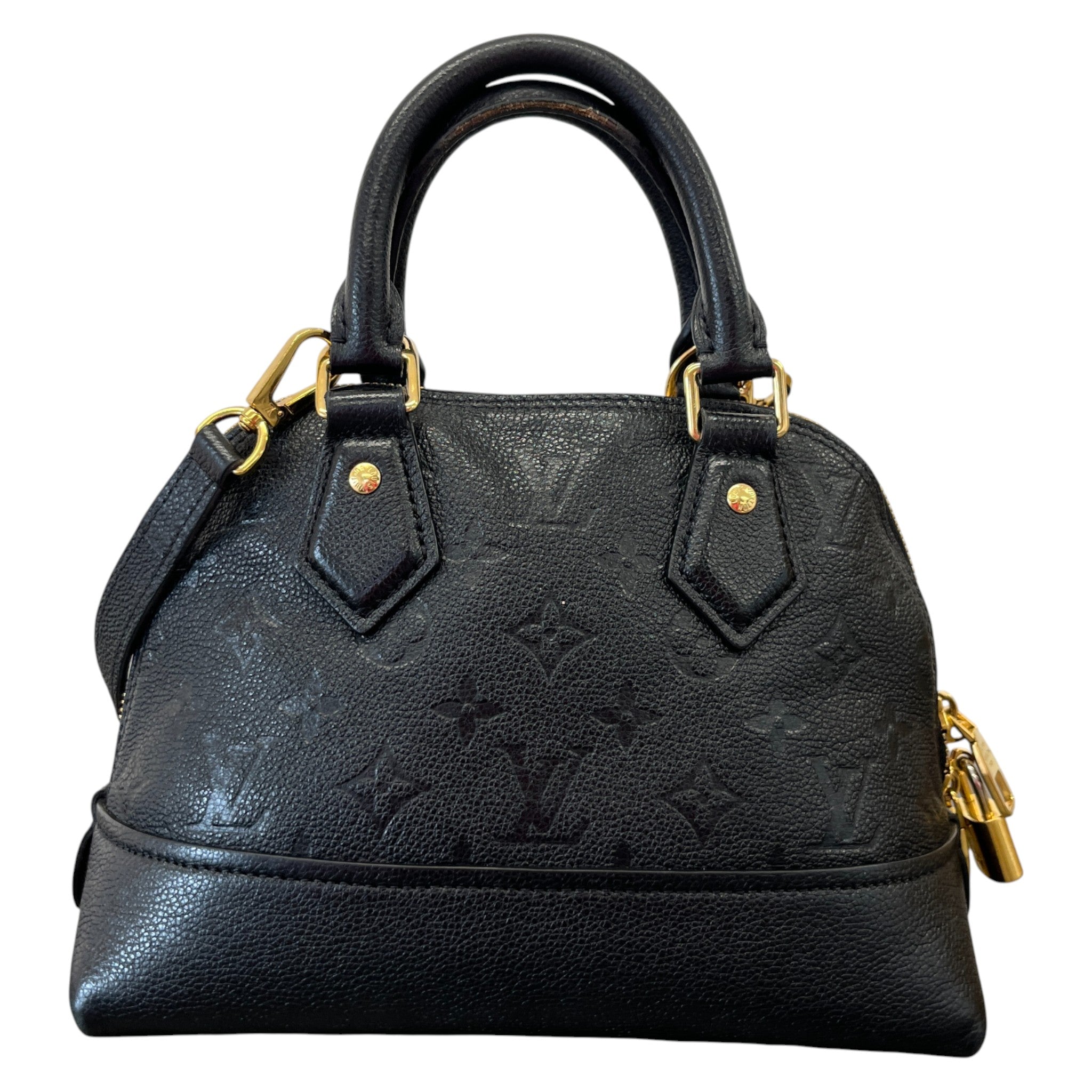 Women's Empreinte Leather Alma Bb Handbag Black