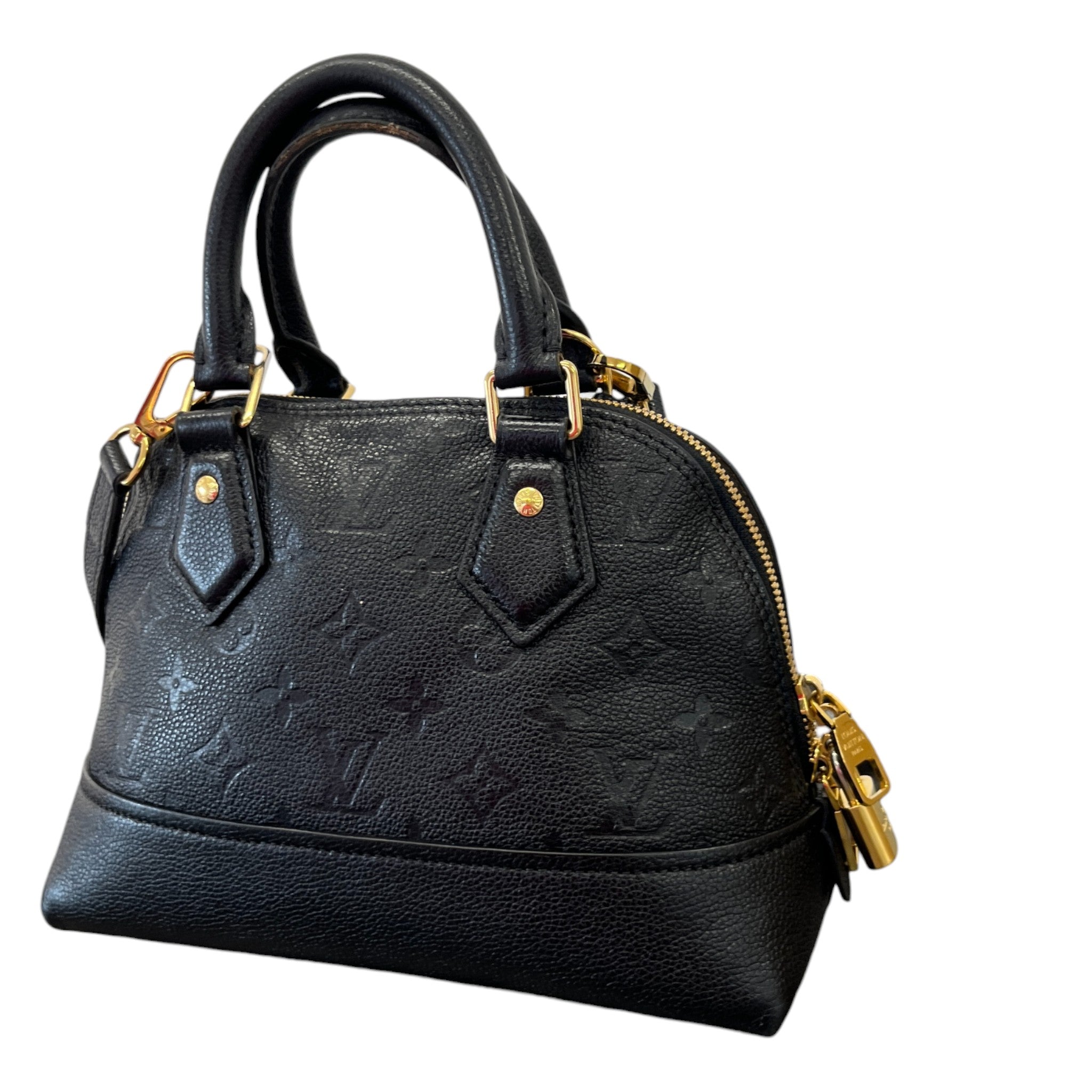 Women's Empreinte Leather Alma Bb Handbag Black