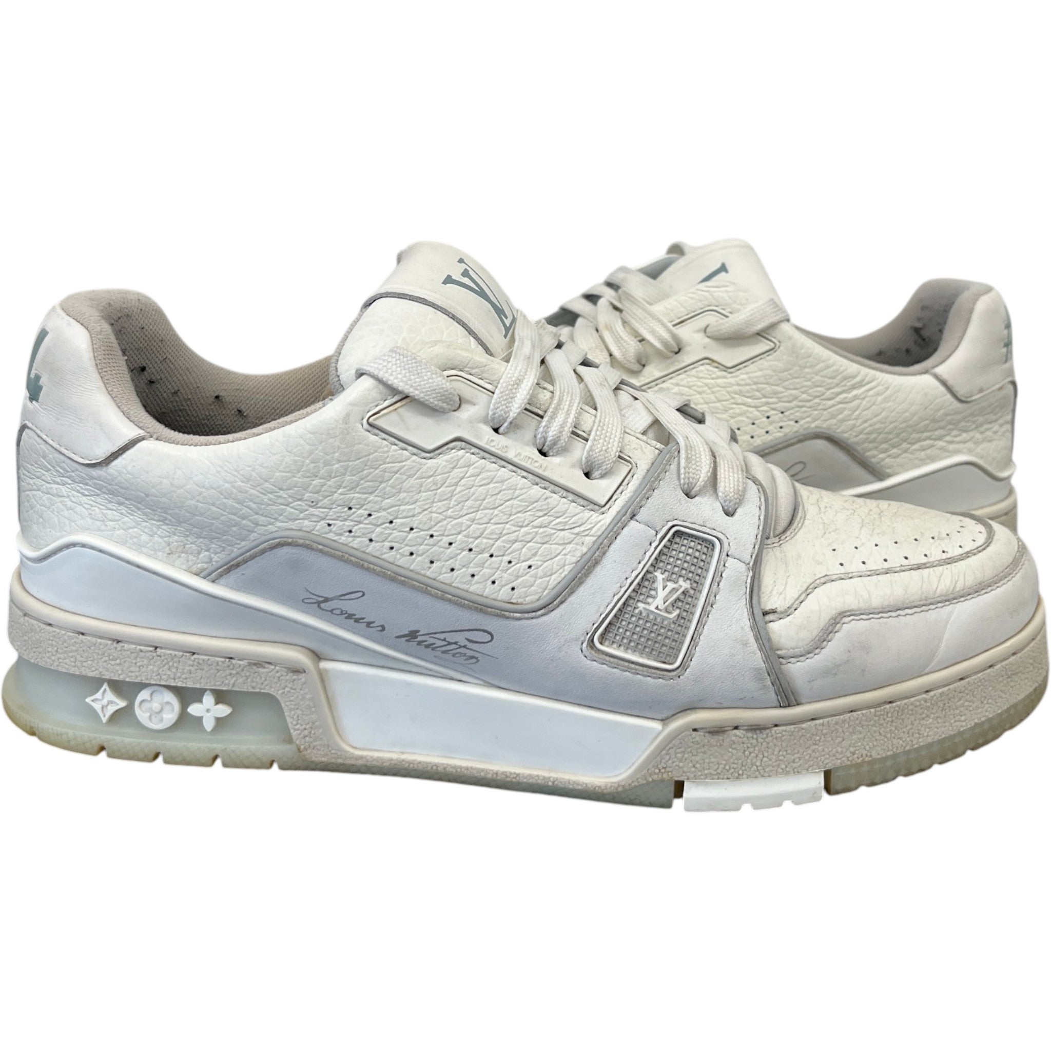 Men's Lv Low Trainers White Size EU 40 / UK 6