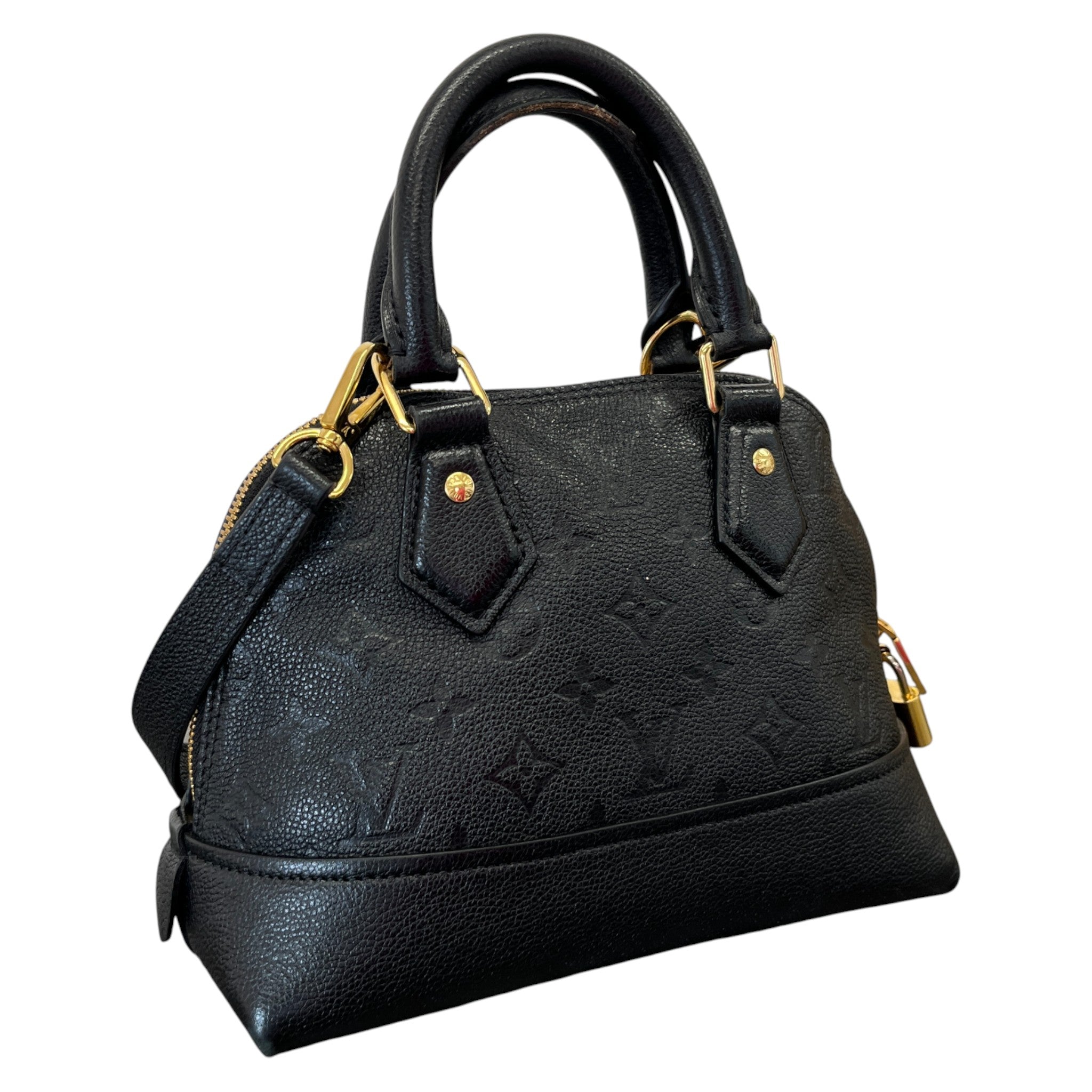 Women's Empreinte Leather Alma Bb Handbag Black