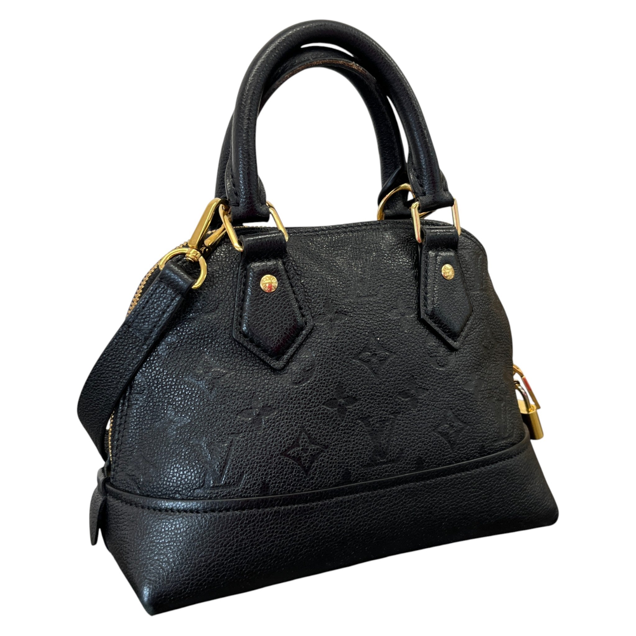 Women's Empreinte Leather Alma Bb Handbag Black