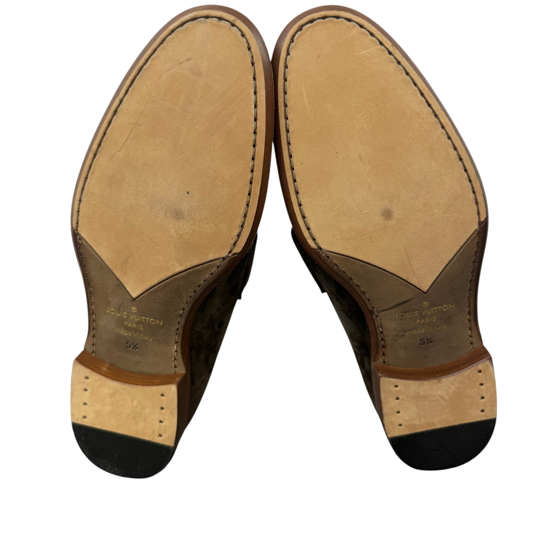 Men's Saint Germain Loafers Brown Size EU 39.5 / UK 5.5