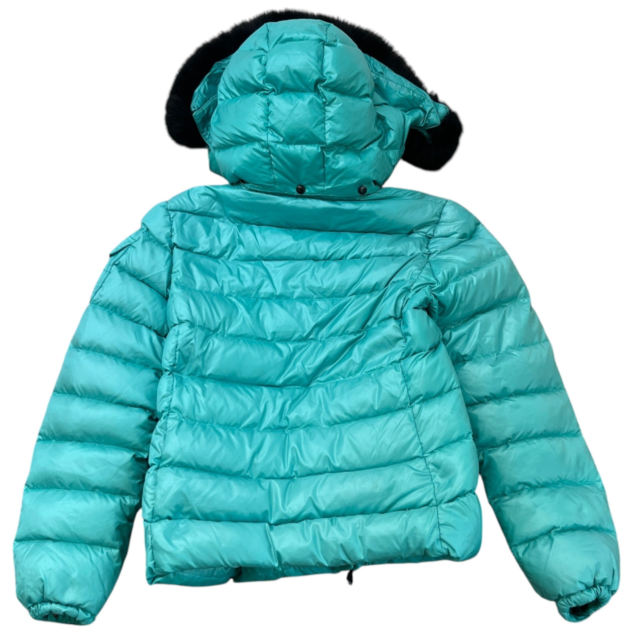 Women's Badyfur Down Jacket Blue Size 2 / UK 12