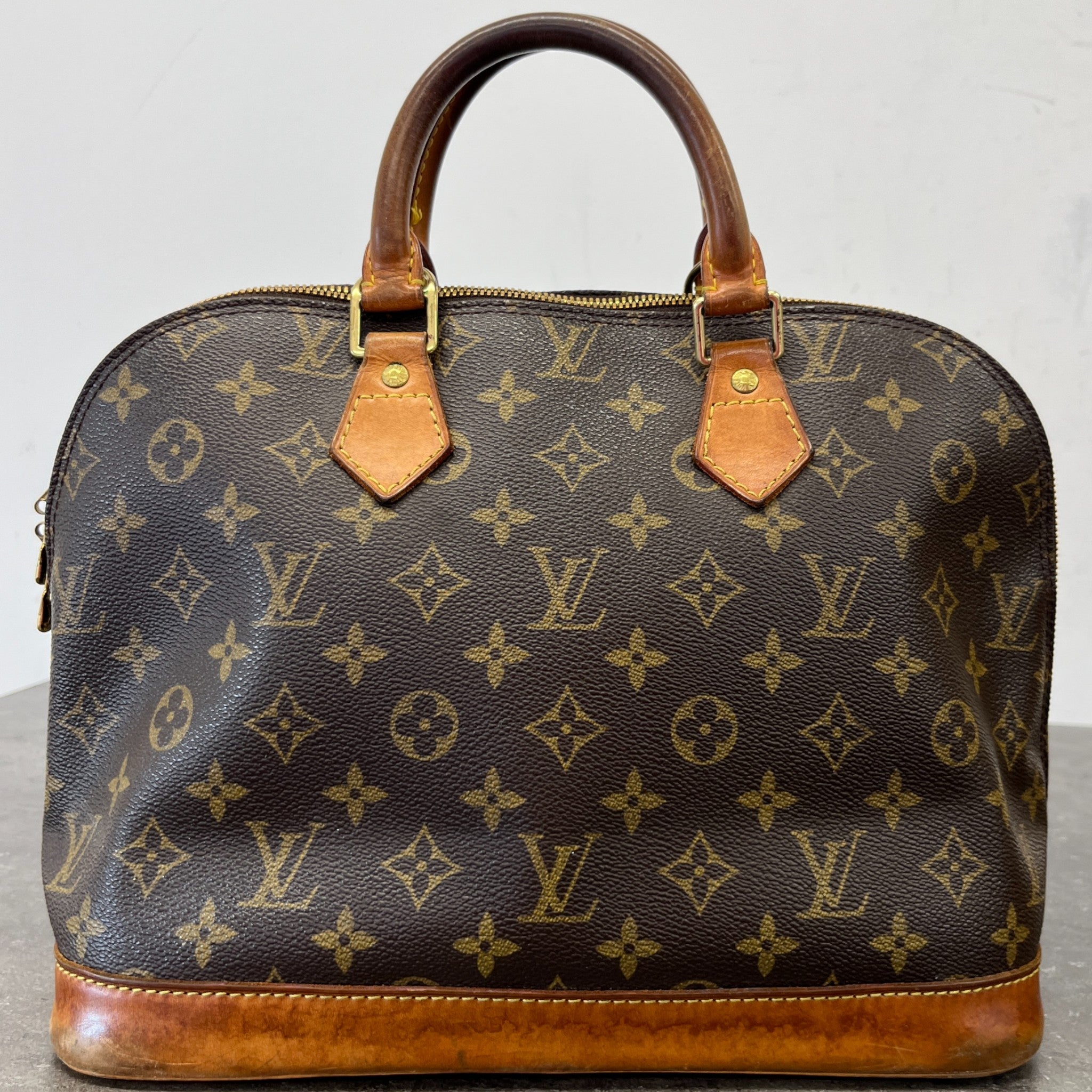 Women's Monogram Alma Pm Handbag Brown