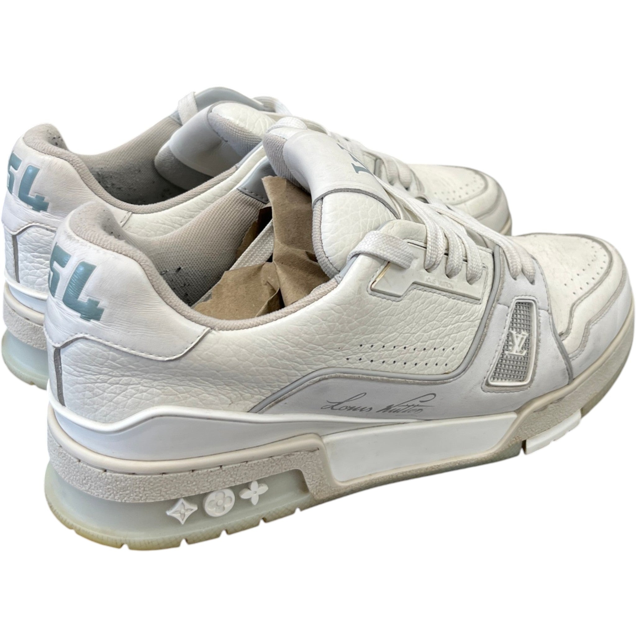 Men's Lv Low Trainers White Size EU 40 / UK 6